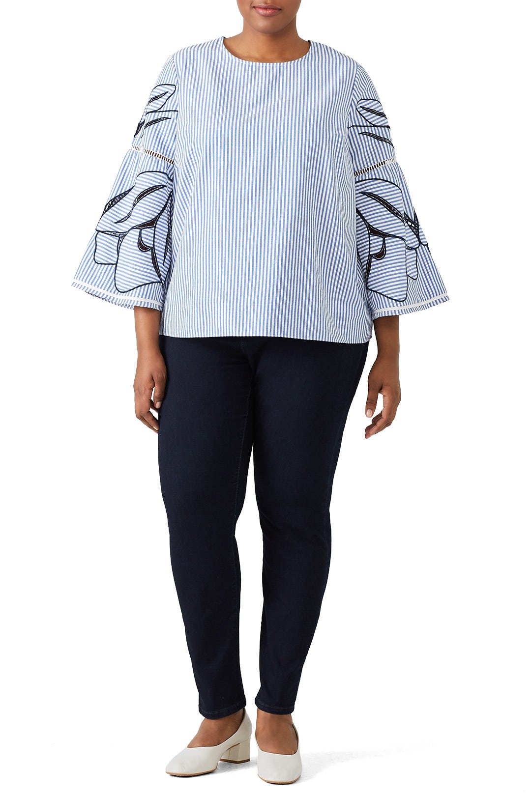 Blue Martine Top by Tanya Taylor 3