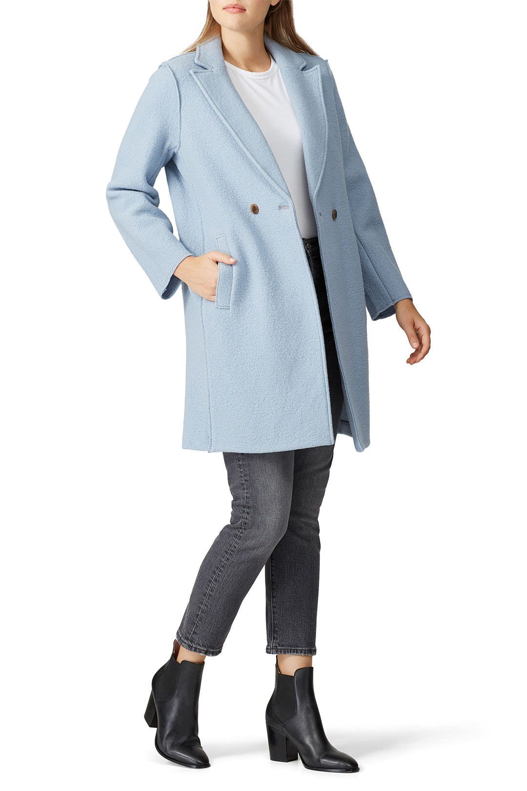 Mountain Blue Daphne Topcoat by J.Crew 5
