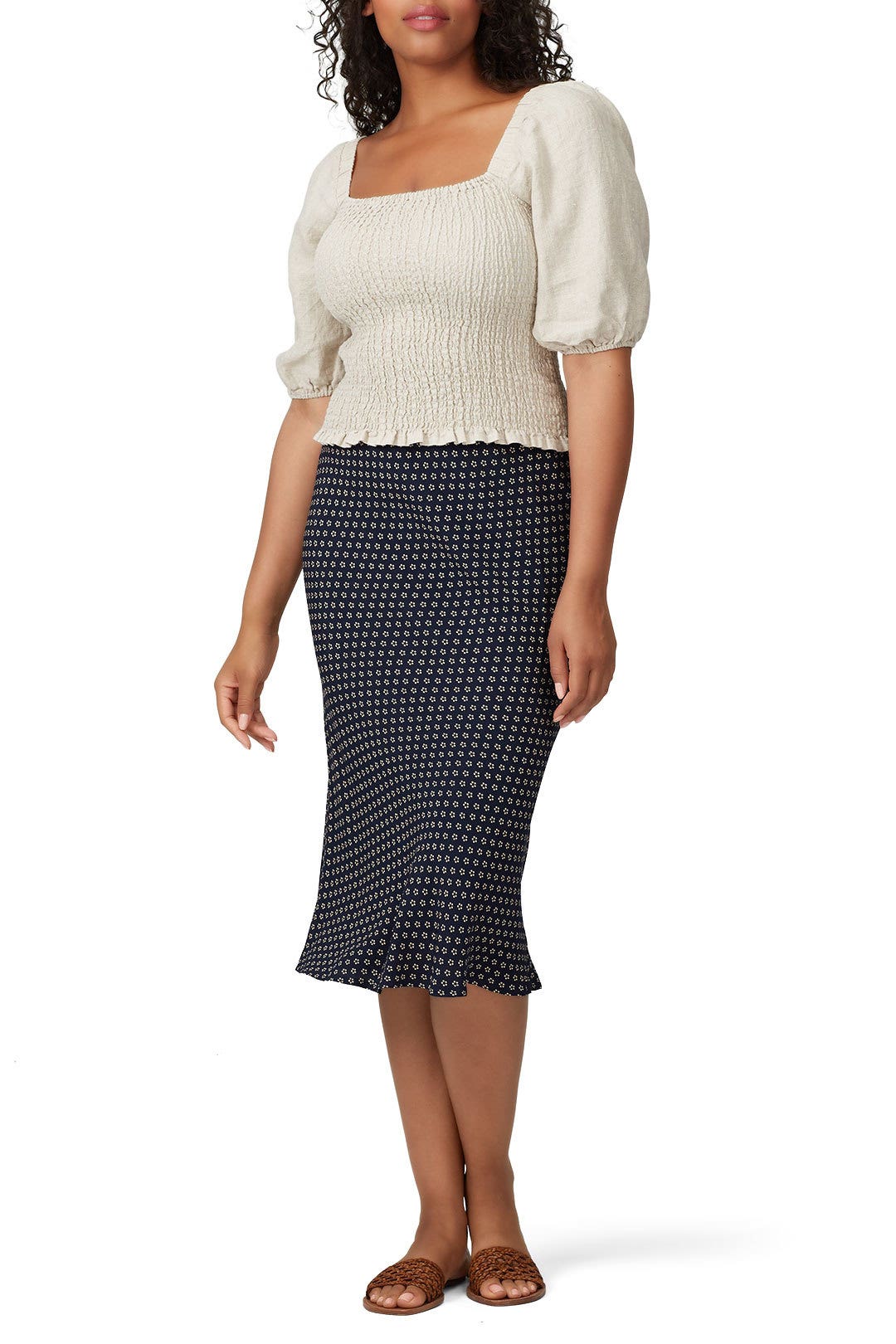 Paisley Everyday Midi Skirt by Sanctuary 4