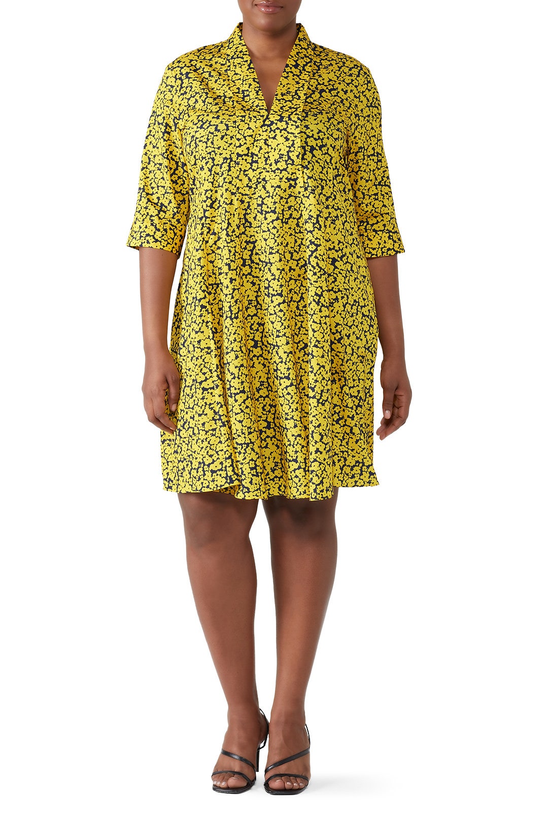 Short Sleeve Scarf Neck Dress by Derek Lam 10 Crosby x RTR 4