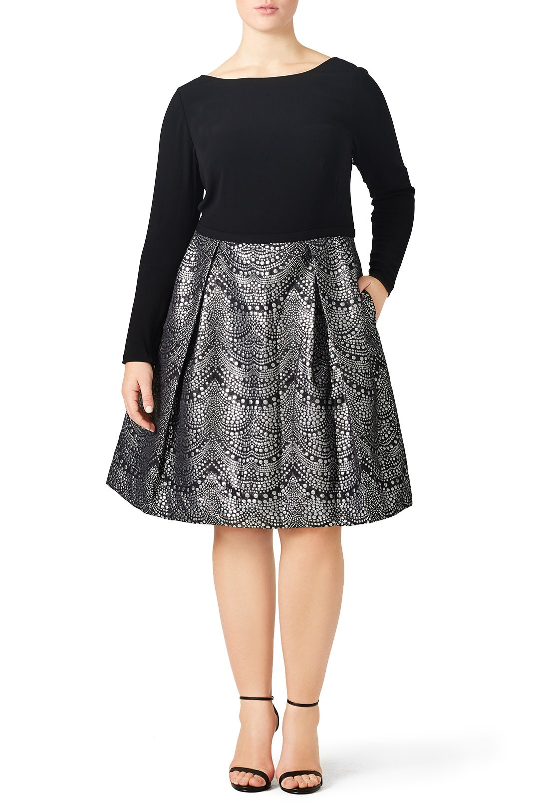 Nailhead Dress by Theia 4