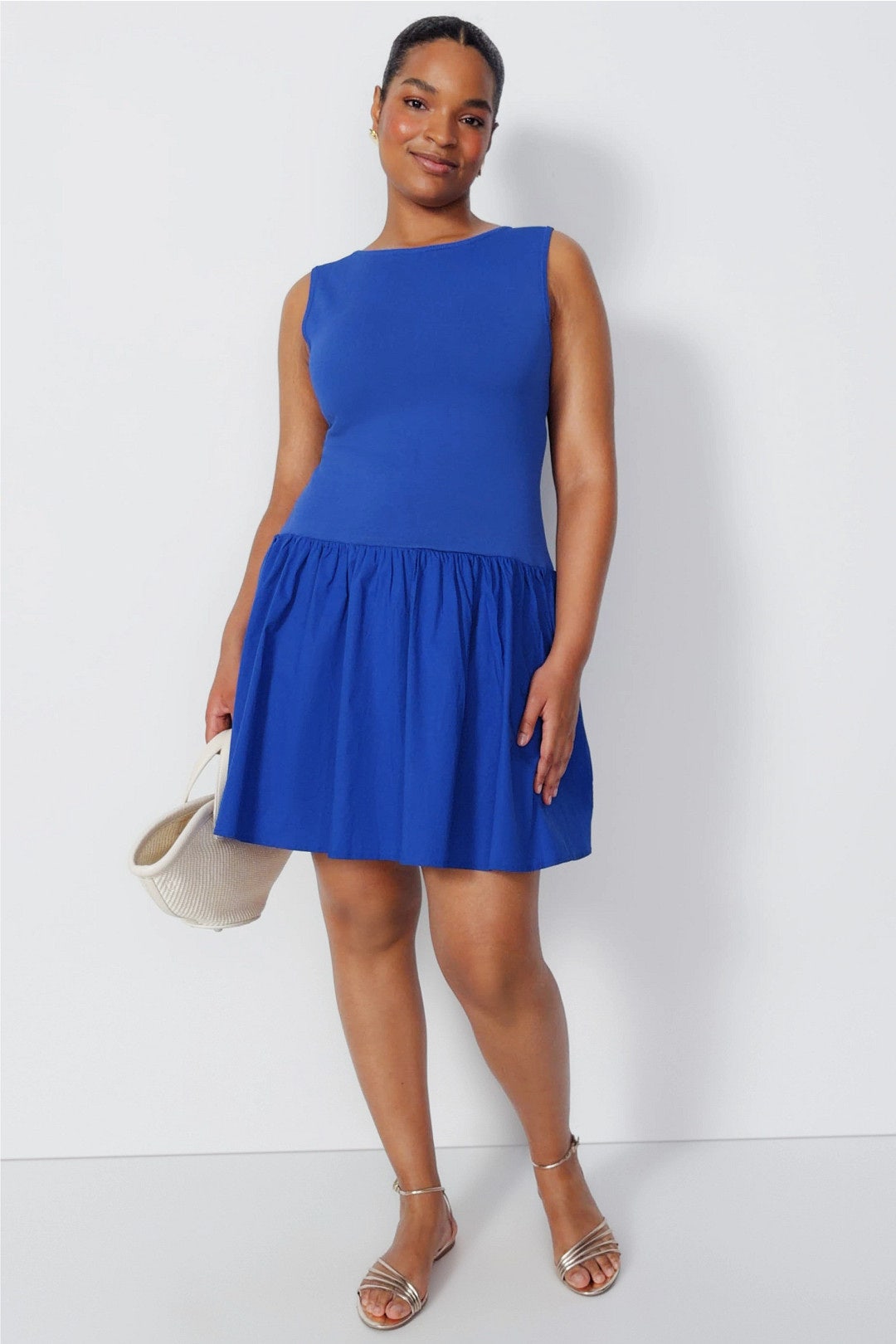 Ribbed Combo Mini Dress by Peter Som x RTR 4