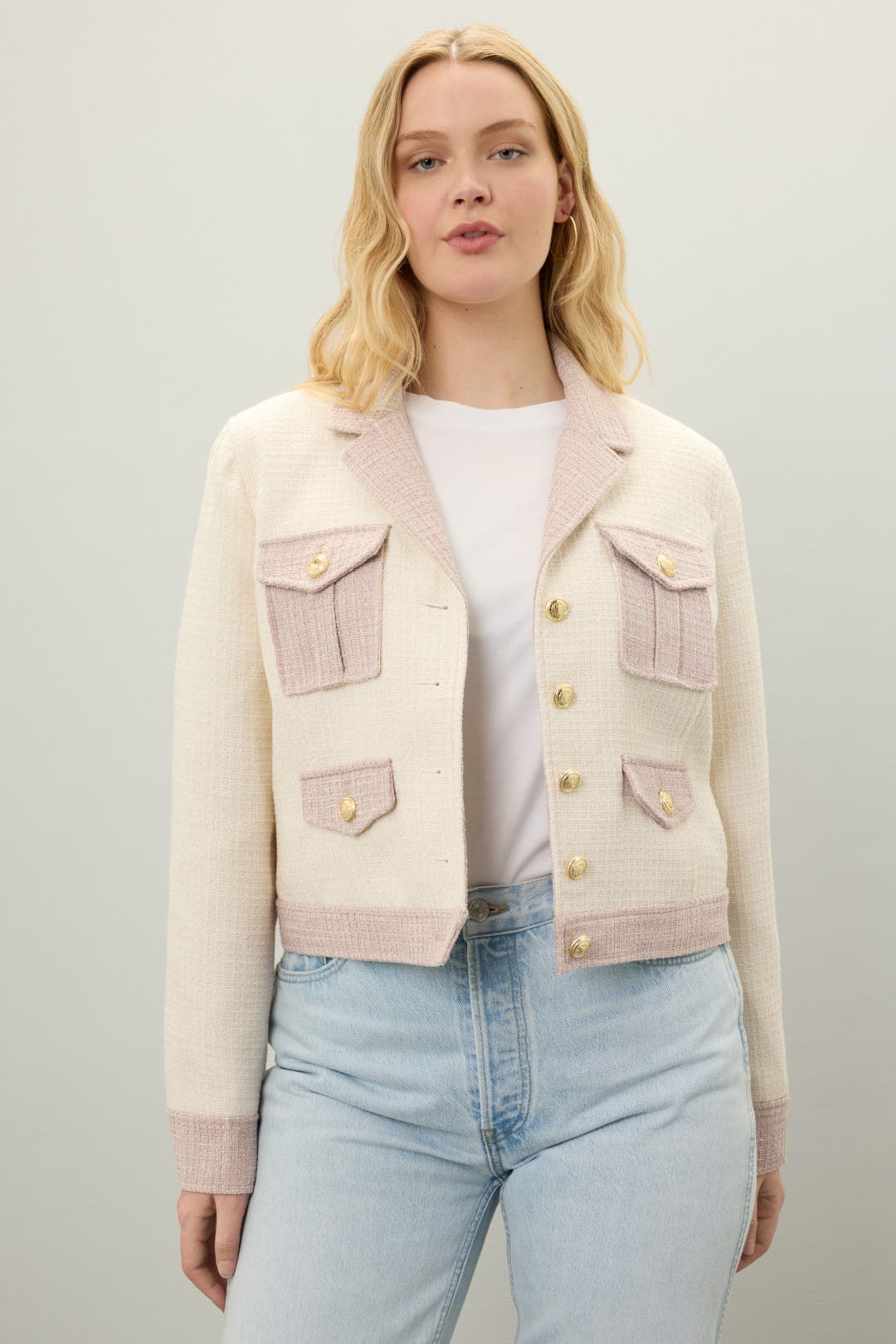 Colorblock Tweed Jacket by Derek Lam 10 Crosby x RTR | Rent the Runway