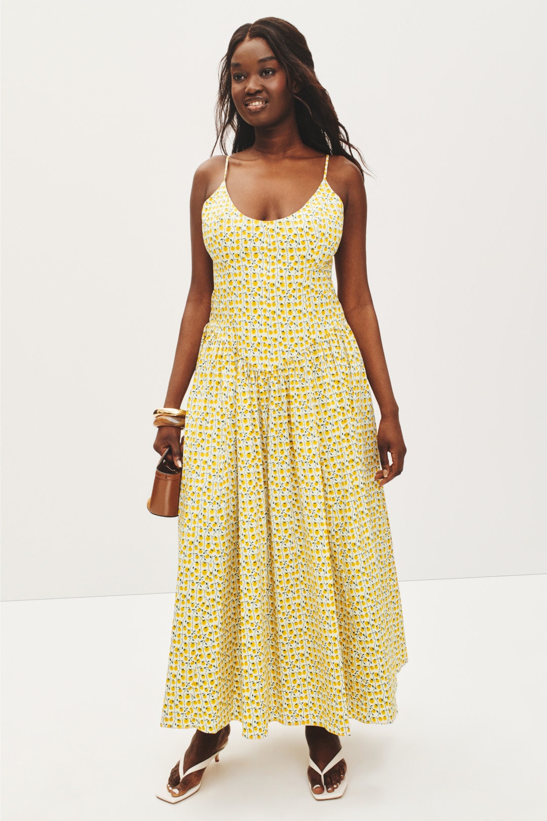Yellow Dena Dress by Staud 5