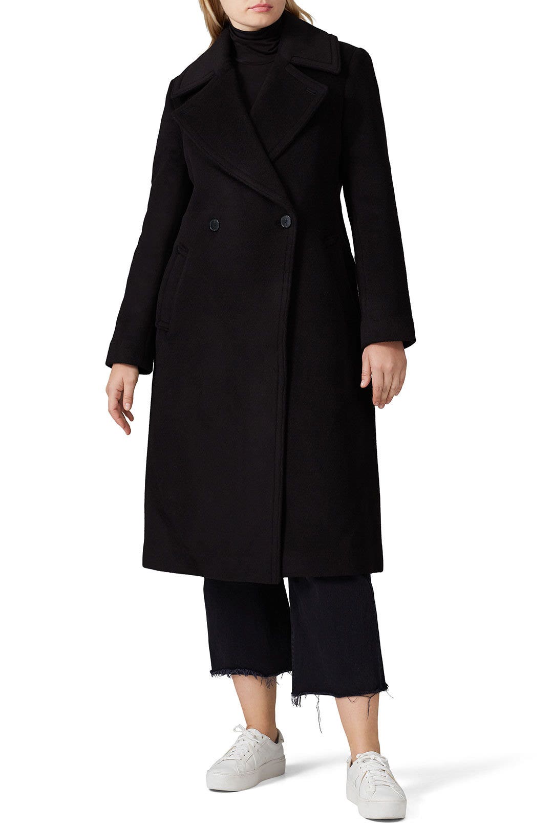 Black Daylina Coat by Club Monaco 5