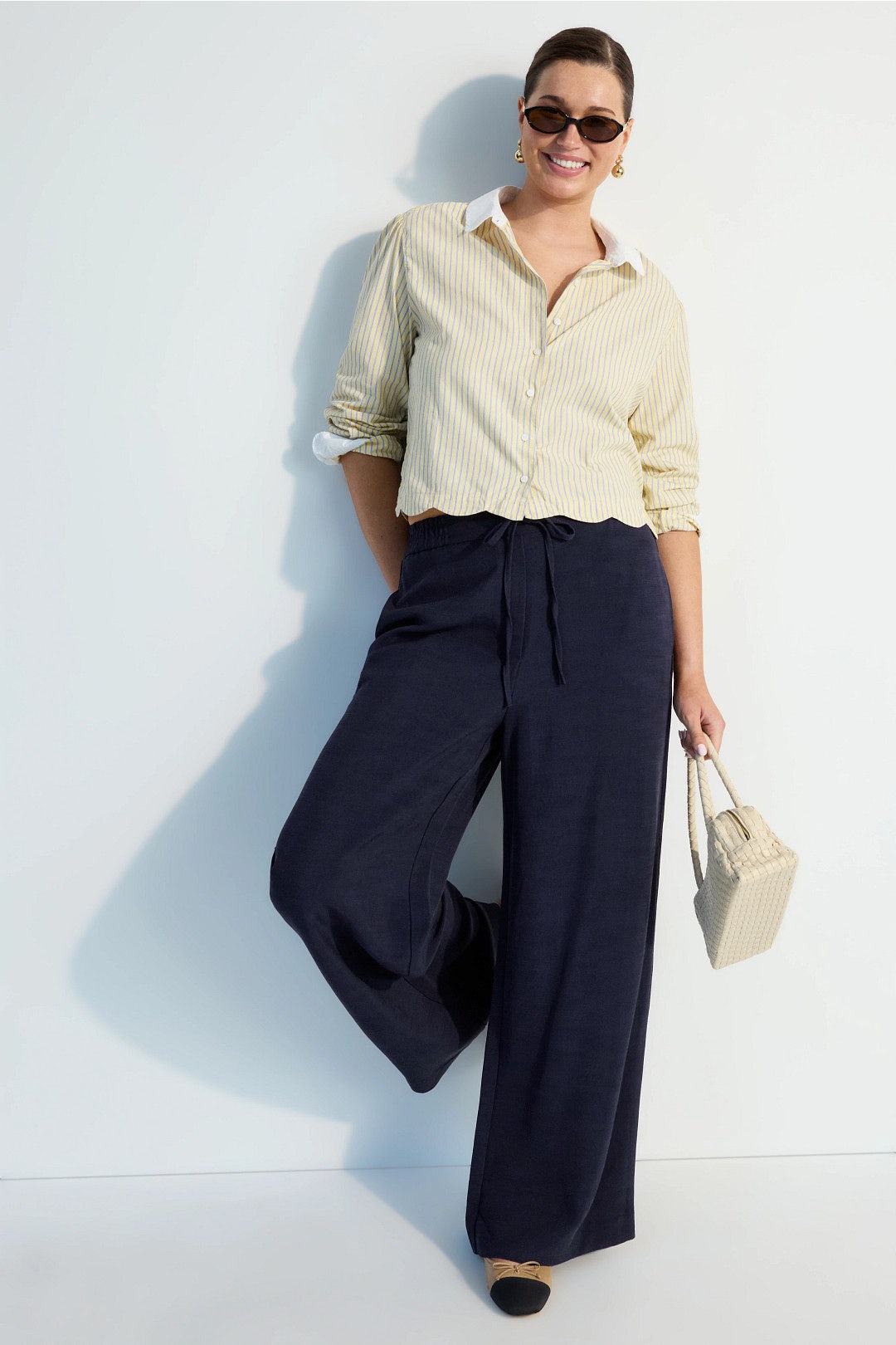 Blue Piste Drawstring Trouser by Claudie Pierlot 4
