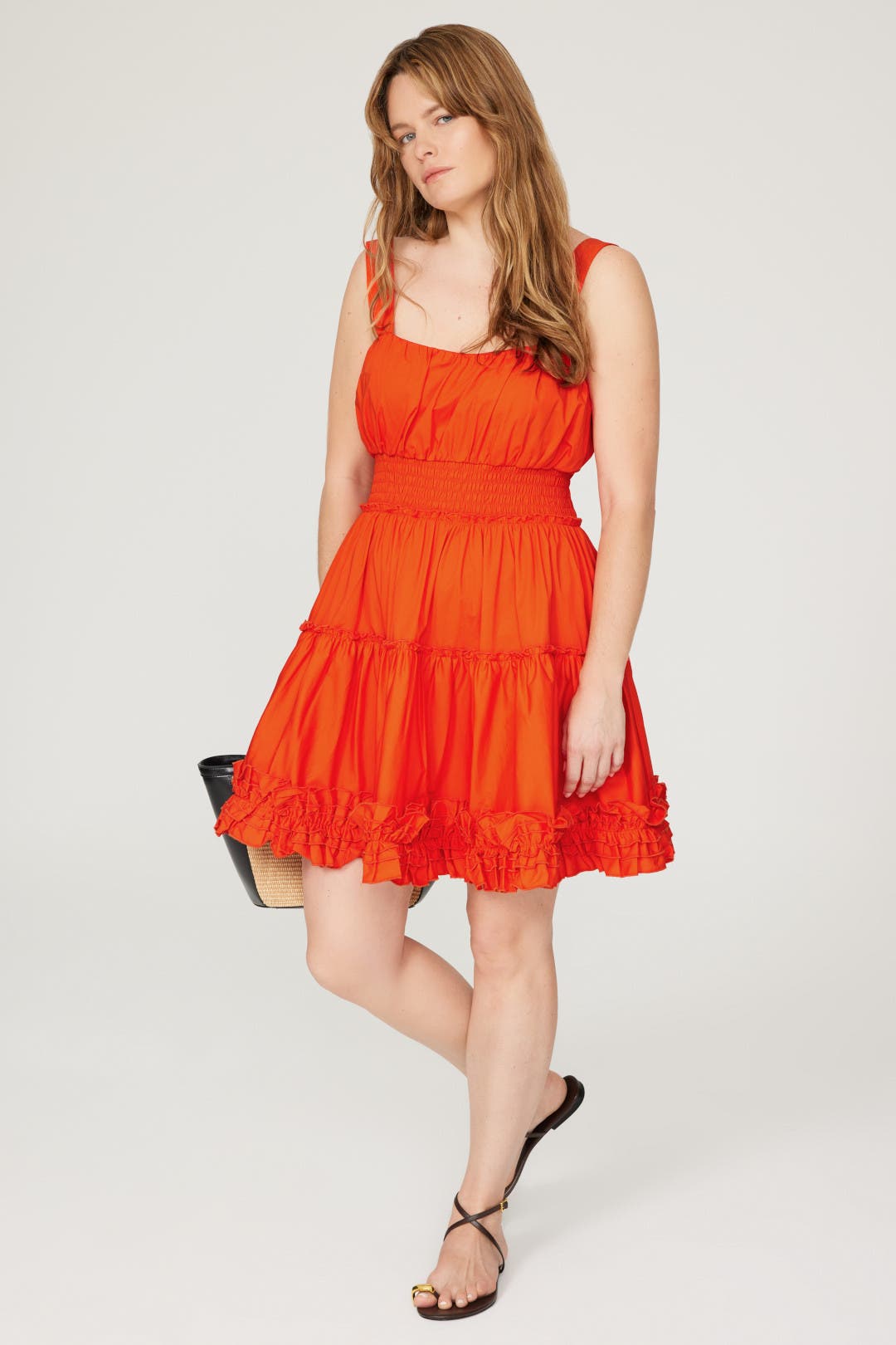 ワンピース theredthread S layered ruffle dress mini ワンピース theredthread S layered ruffle dress mini Ruffle
