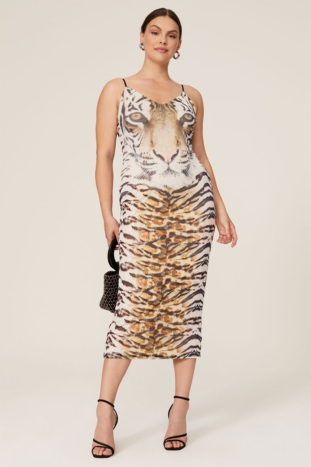 Amina Tiger Dress by AFRM 5