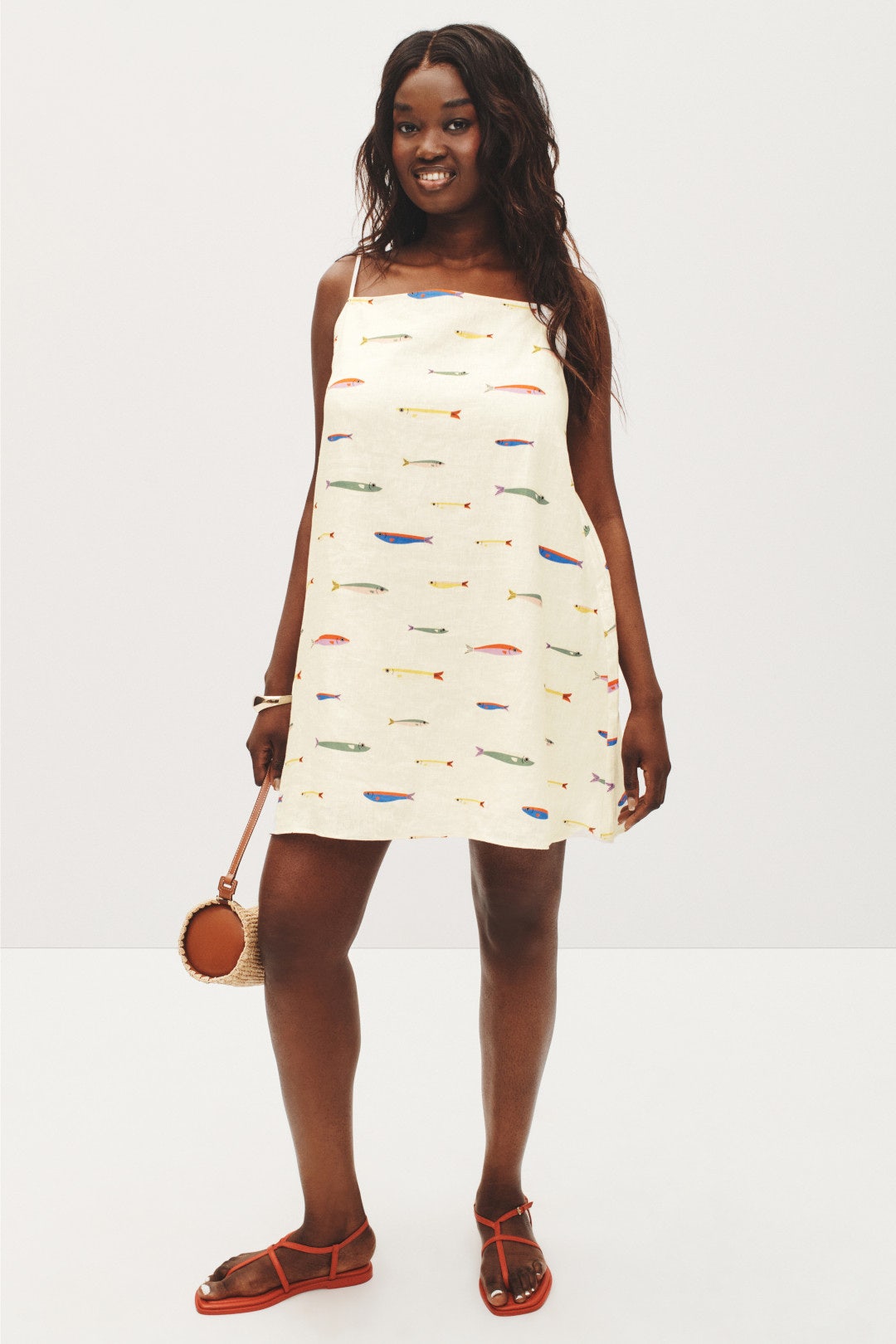 Laura Linen Mini Dress by Staud 5