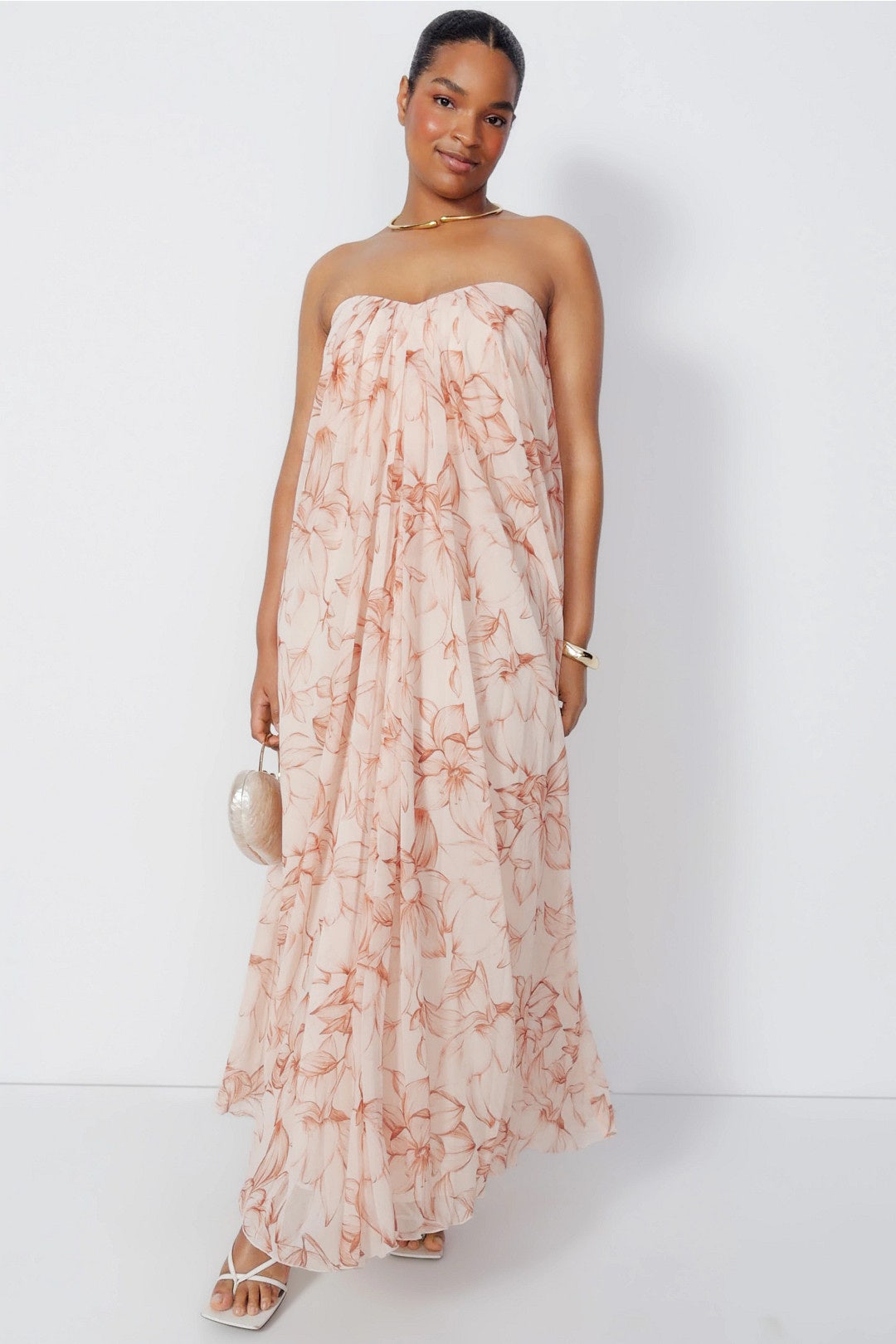 Chiffon Gown by Adrianna 4