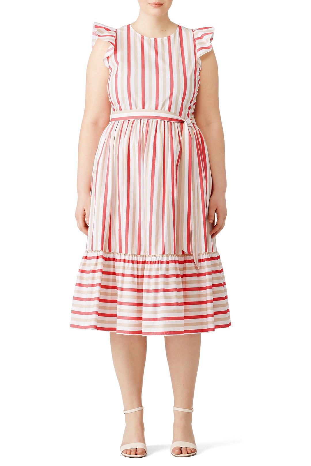Peach Sherbert Midi Dress by kate spade new york 3