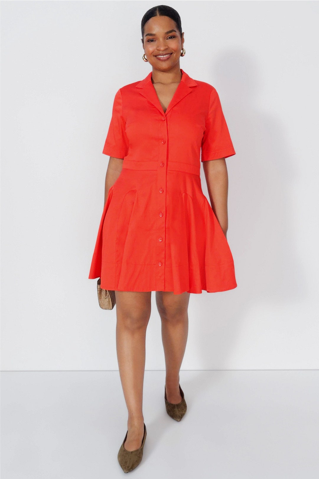 Short Sleeve Shirt Dress by Jason Wu x RTR 4