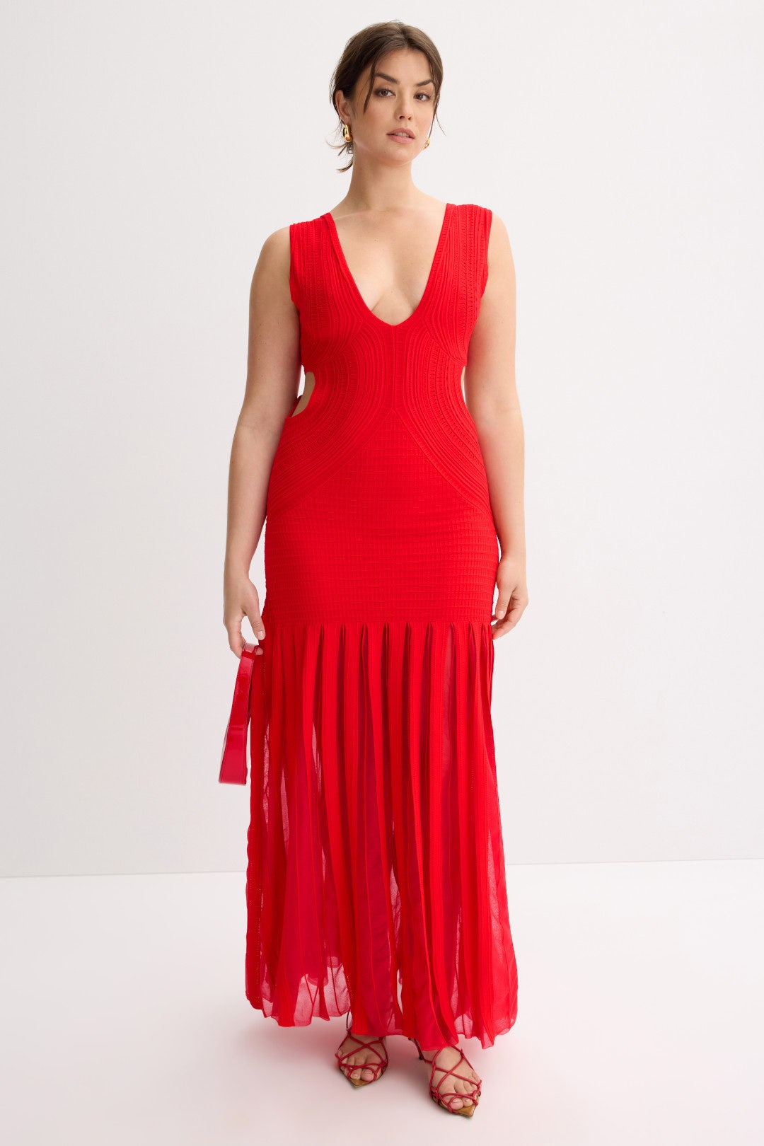 Cut Out Knit Maxi by Ronny Kobo x RTR 5