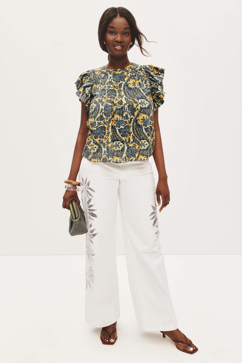 Sienna Flutter Top by Ulla Johnson - Photo 5