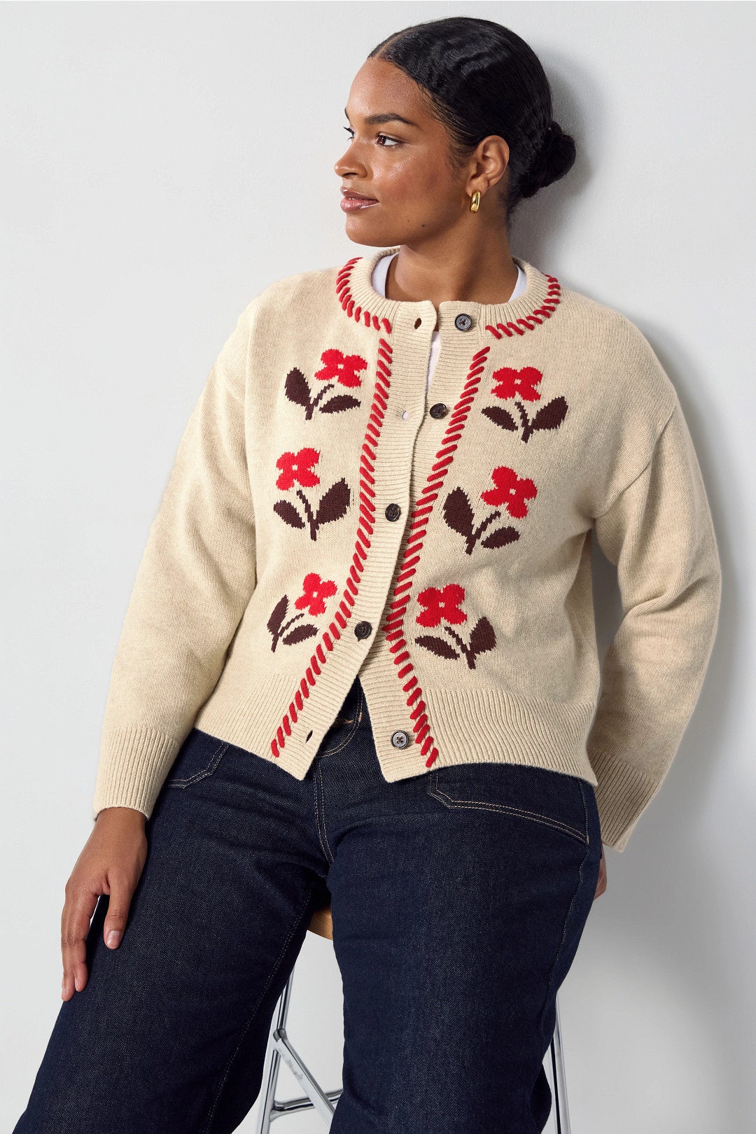 Mavie Floral Cardigan by Rails 5