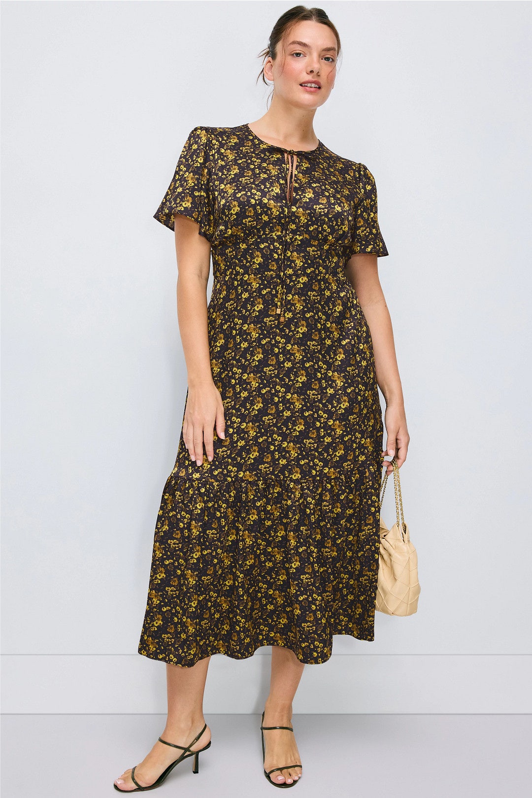 Floral Midi Dress by MICHAEL KORS 5