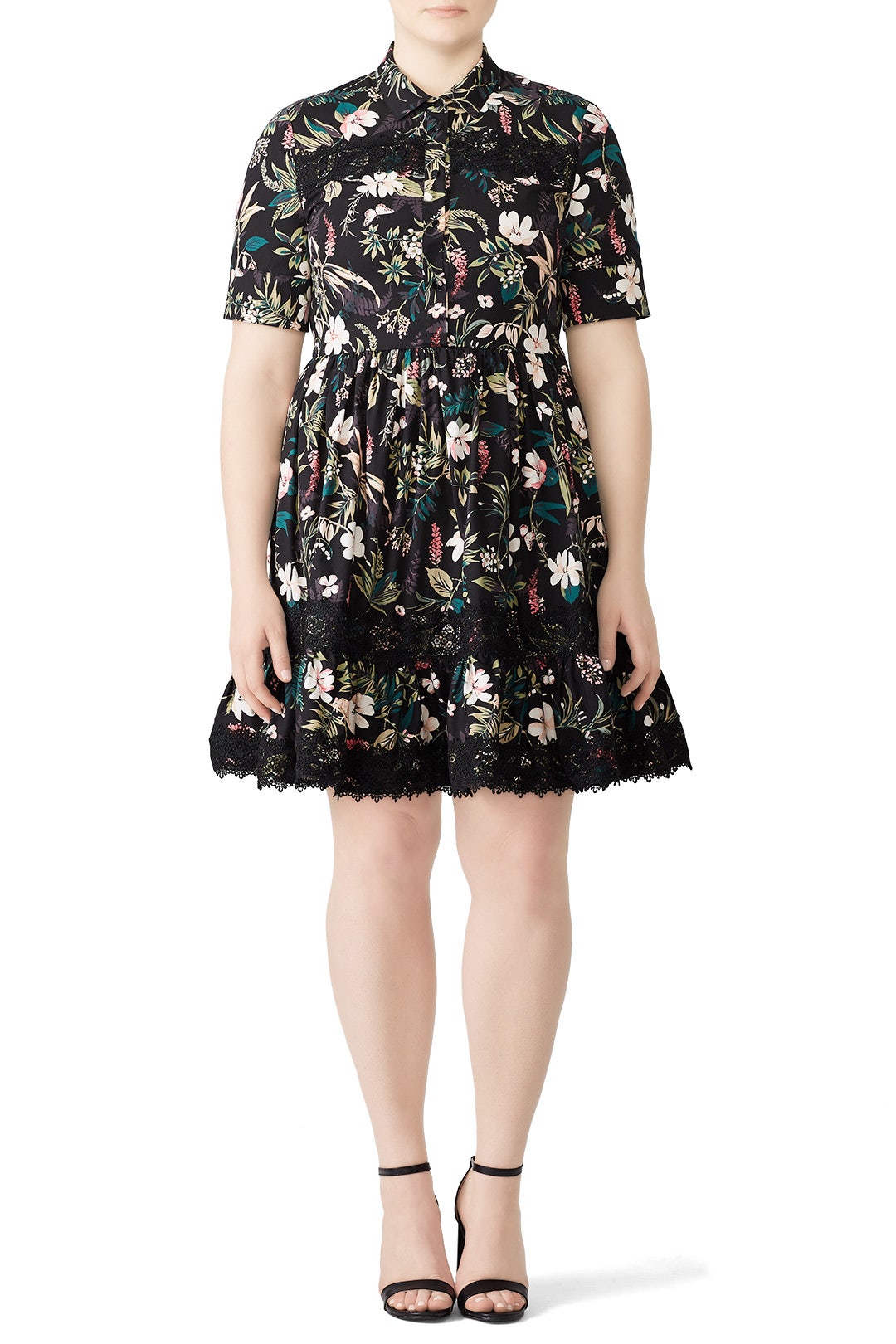 Black Botanical Dress by kate spade new york 4