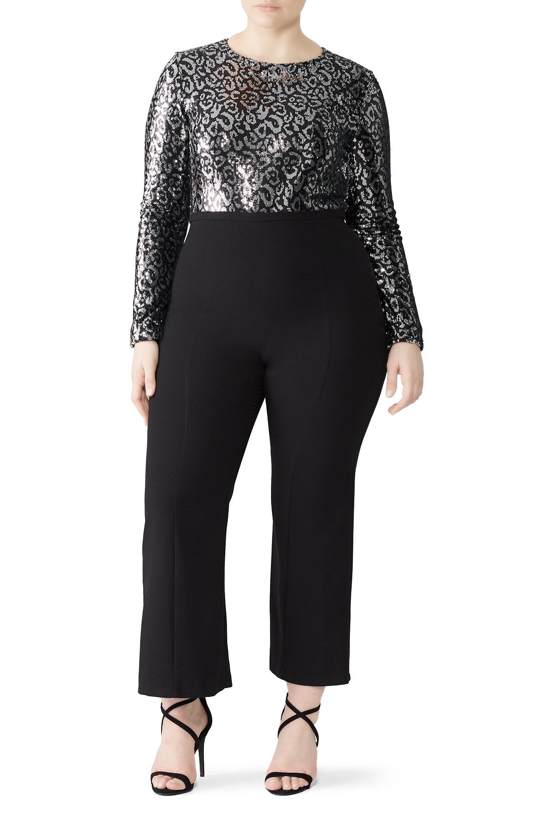 Lazaro Sequin Jumpsuit by Black Halo 4