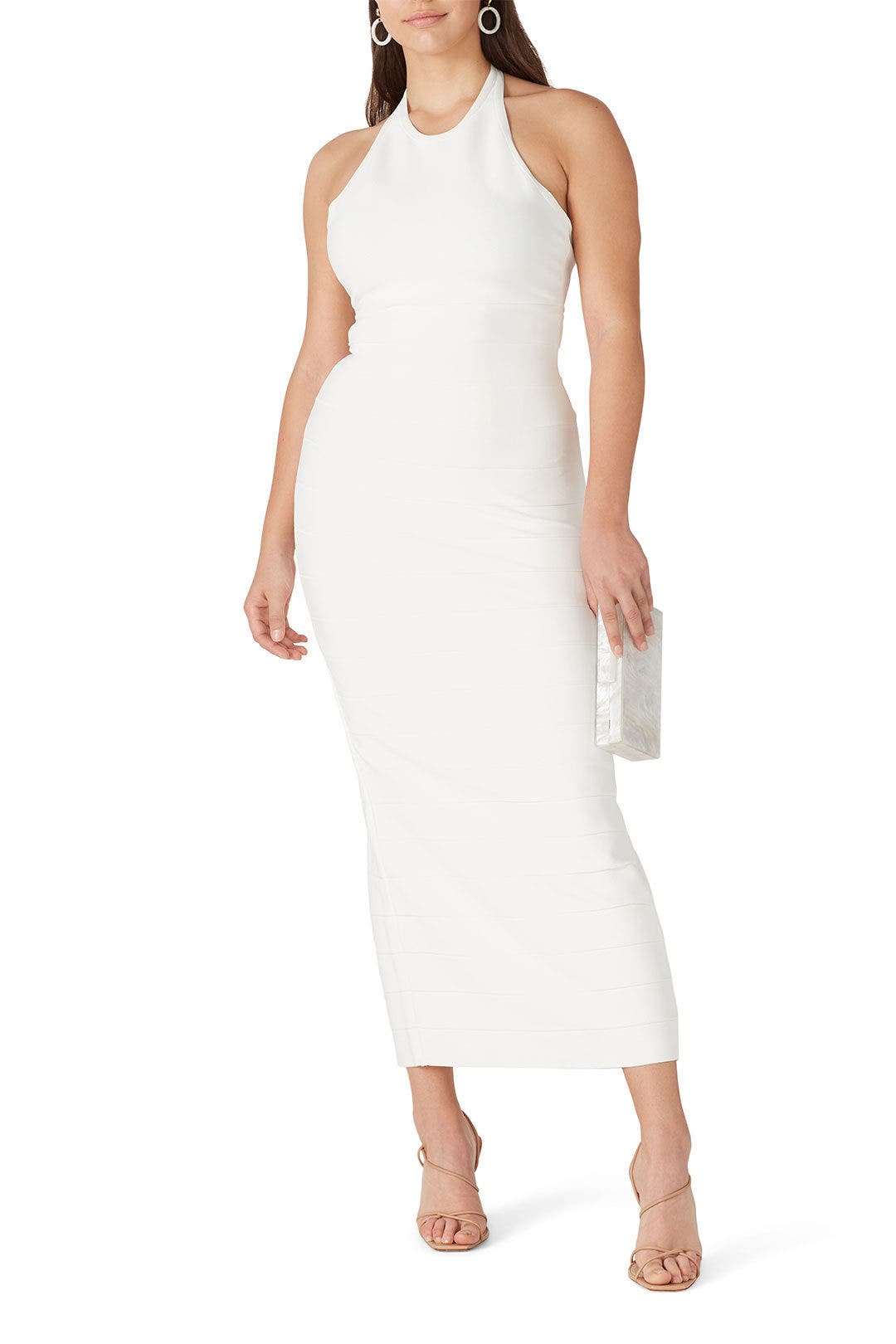 Bandage Halter Dress by Hervé Léger 5