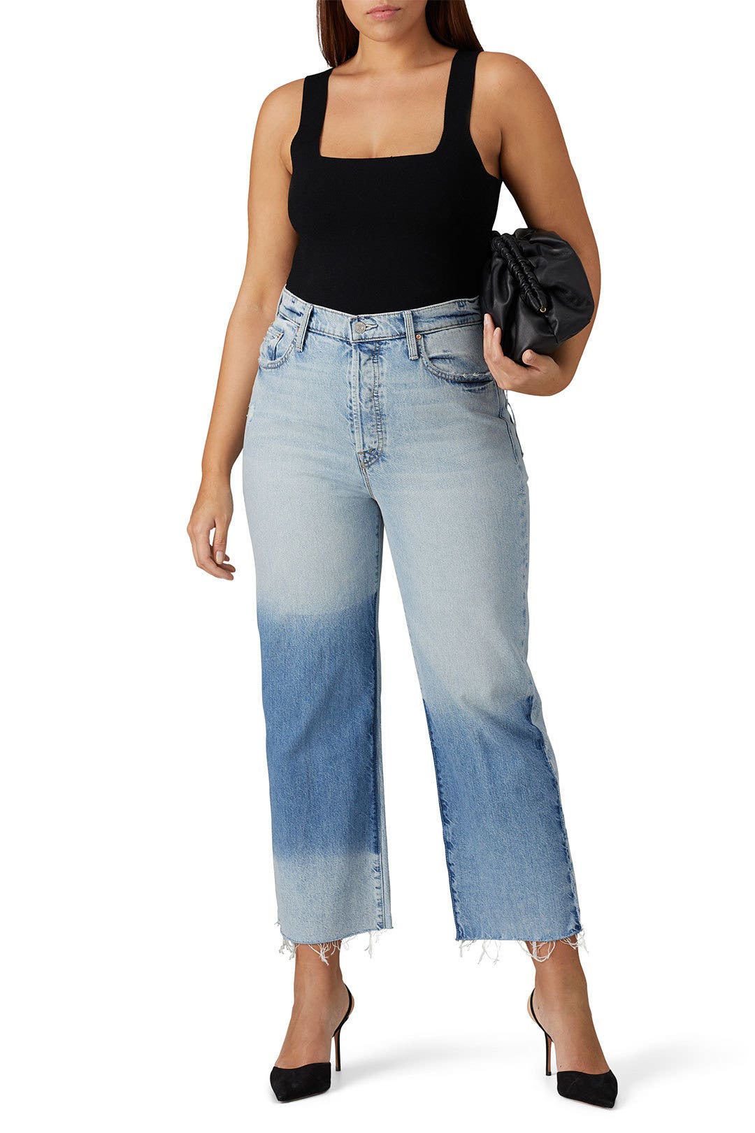 The Rampler Ankle Fray Jeans by MOTHER 5