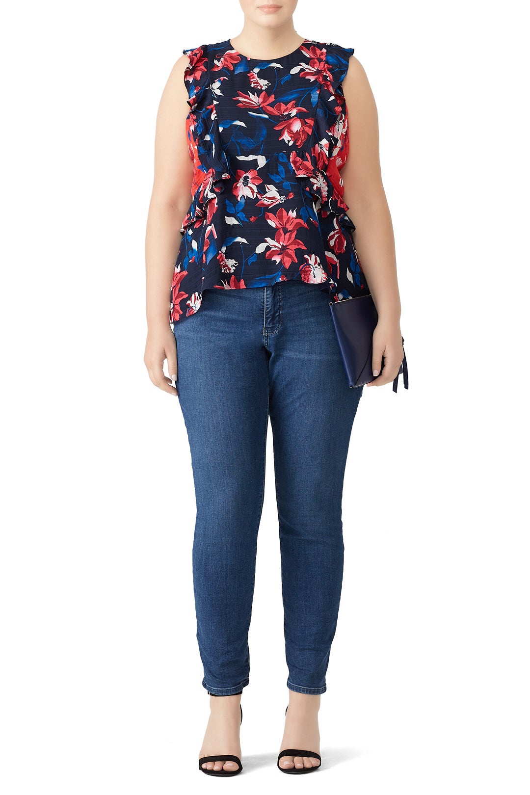Tulip Print Top by Tanya Taylor 3