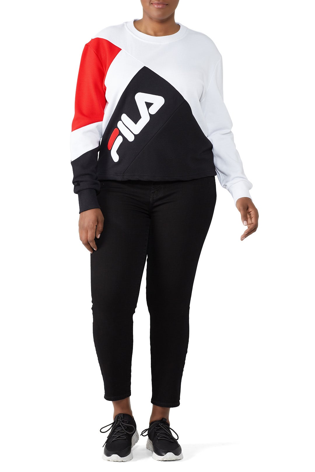 Zoe Colorblock Sweatshirt by FILA 4