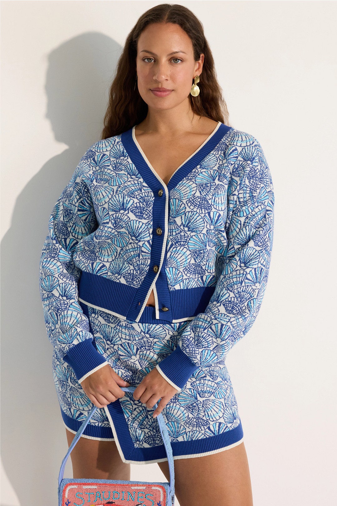 Blue Ana Cardigan by Rachel Antonoff 4