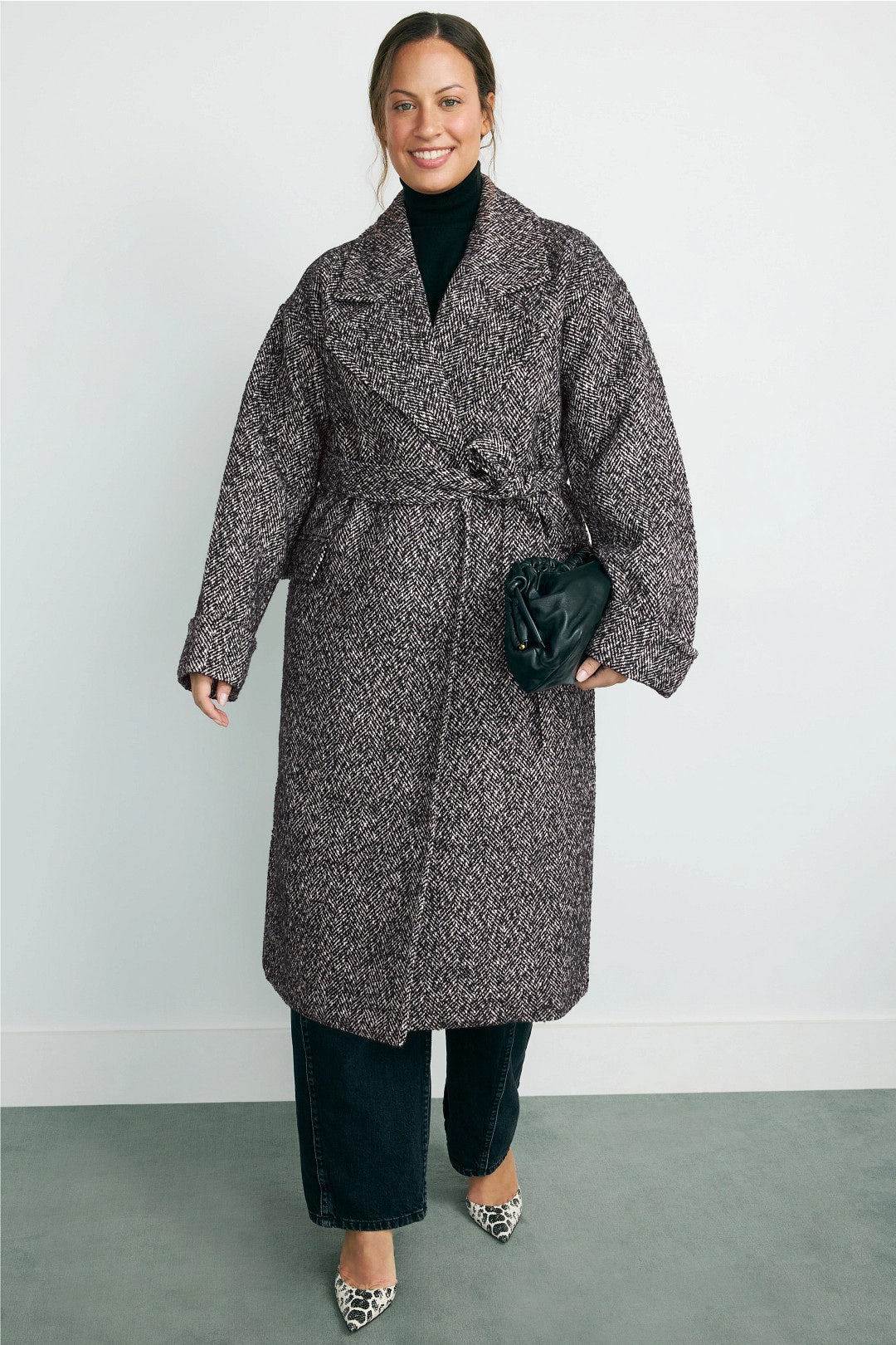 Tie Waist Coat by Ronny Kobo x RTR 5