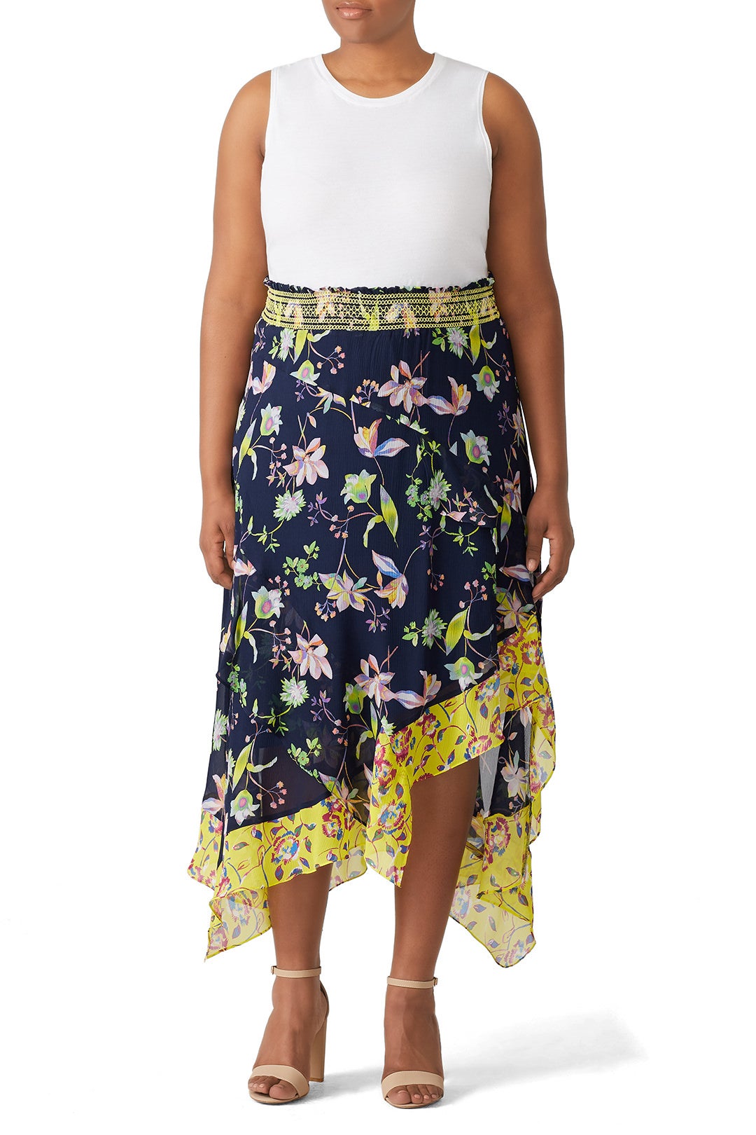 Garden Print Esmee Skirt by Tanya Taylor 4