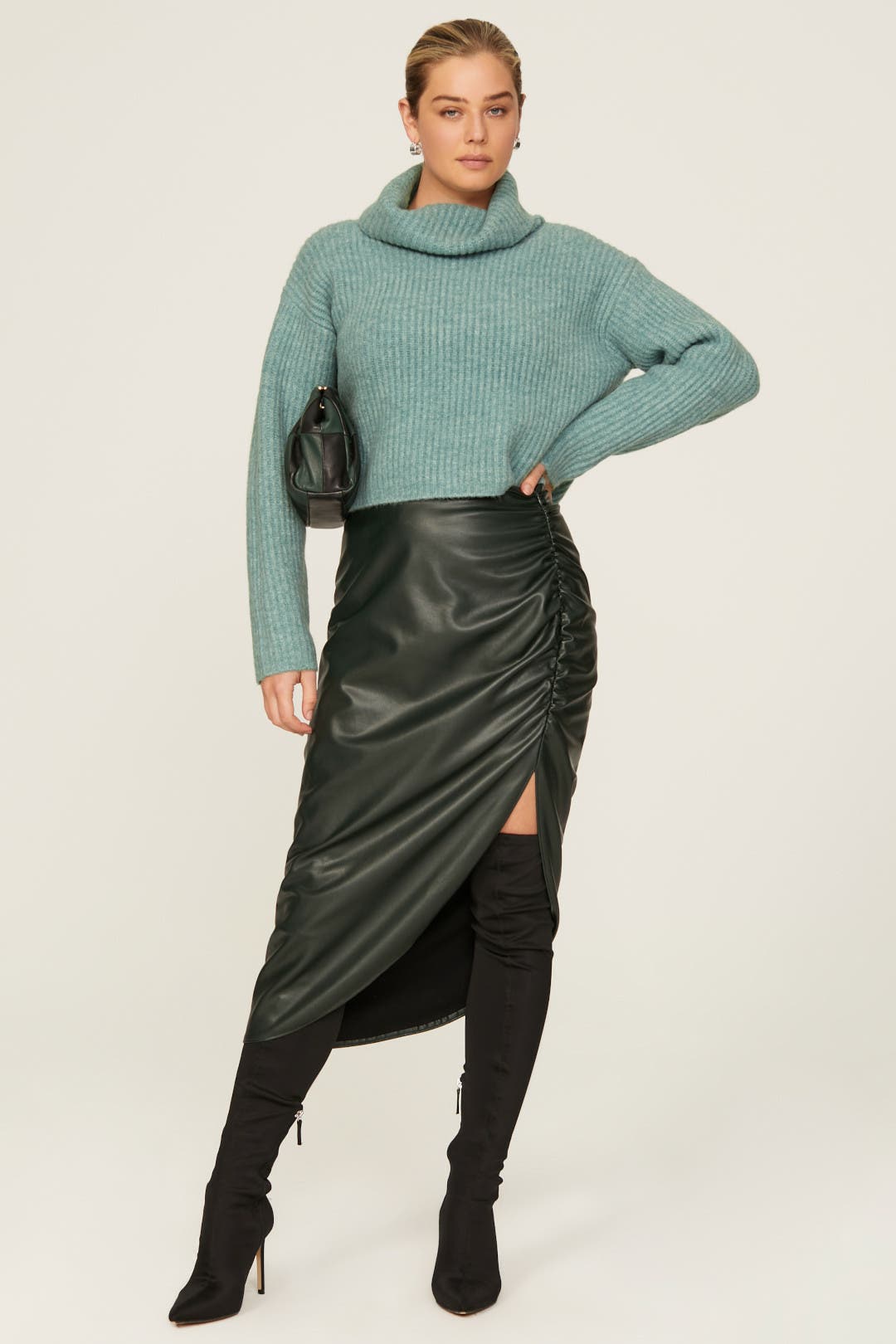 Cropped Chunky Sweater by Thakoon x RTR | Rent the Runway