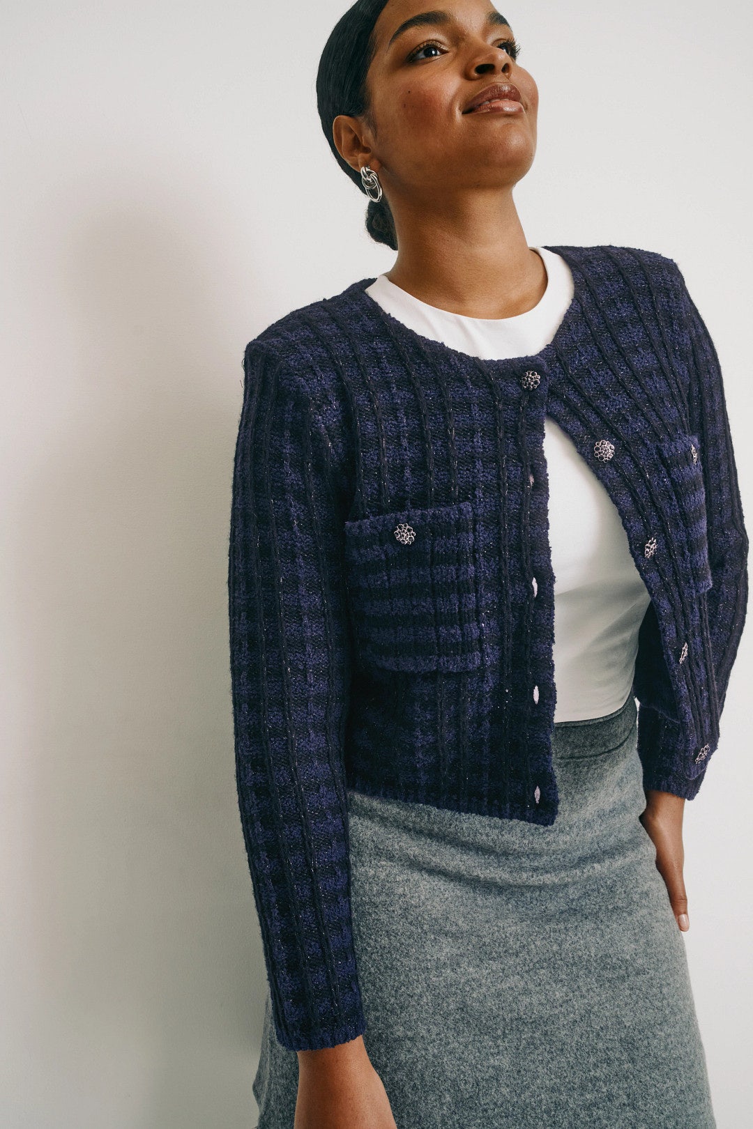 Millie Fluffy Cardigan by L.K. Bennett 5