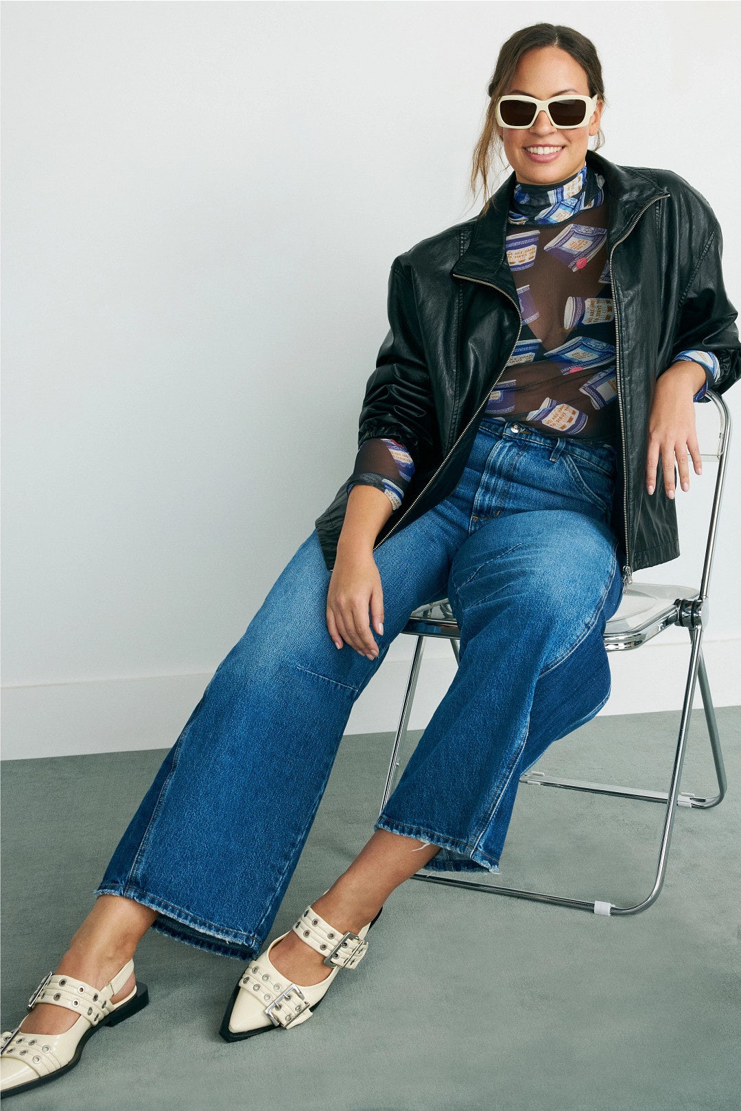 Lillian Graphic Turtleneck by Rachel Antonoff 5