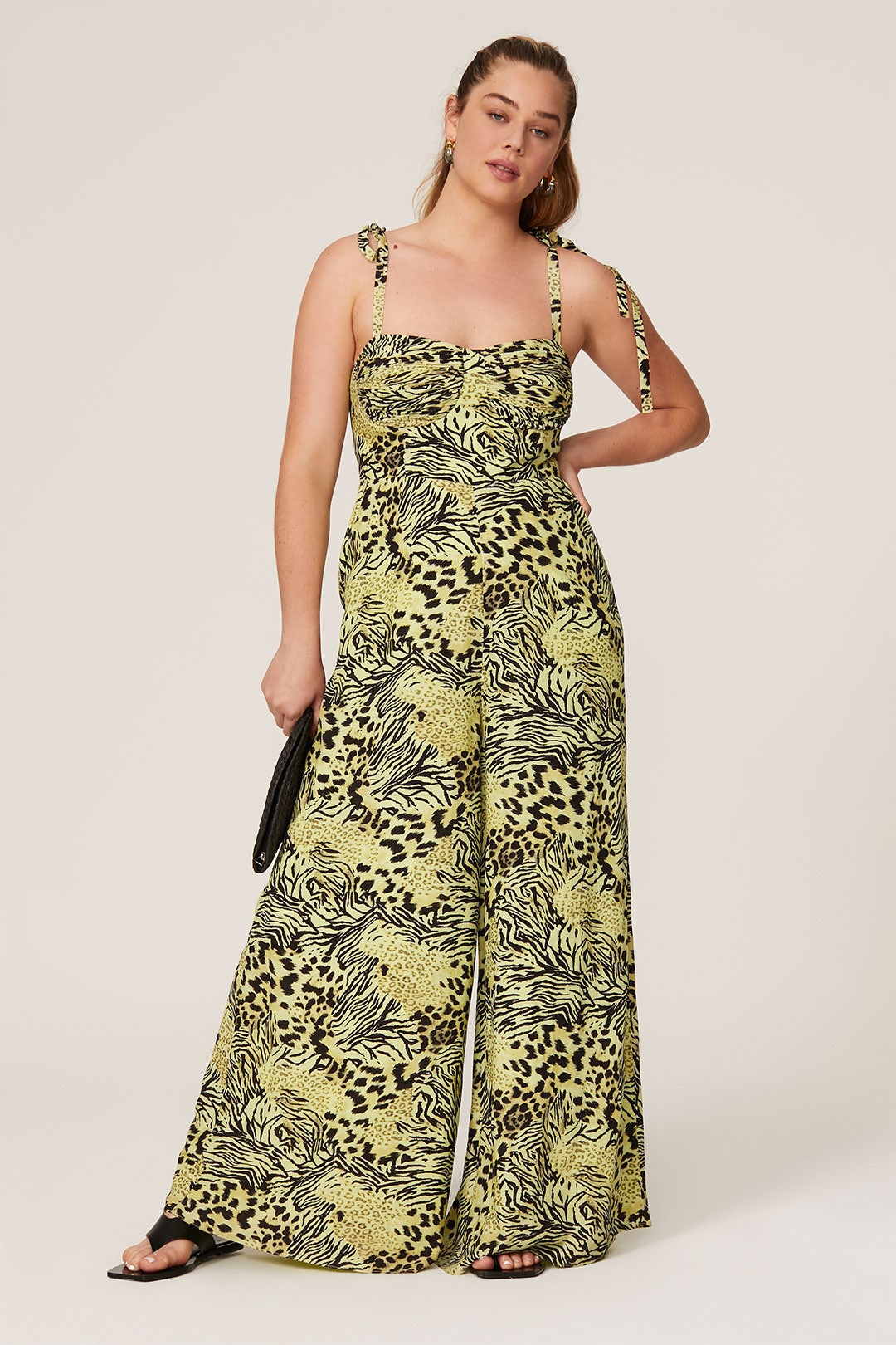Suraya Safari Citrus Jumpsuit by Fame & Partners 5