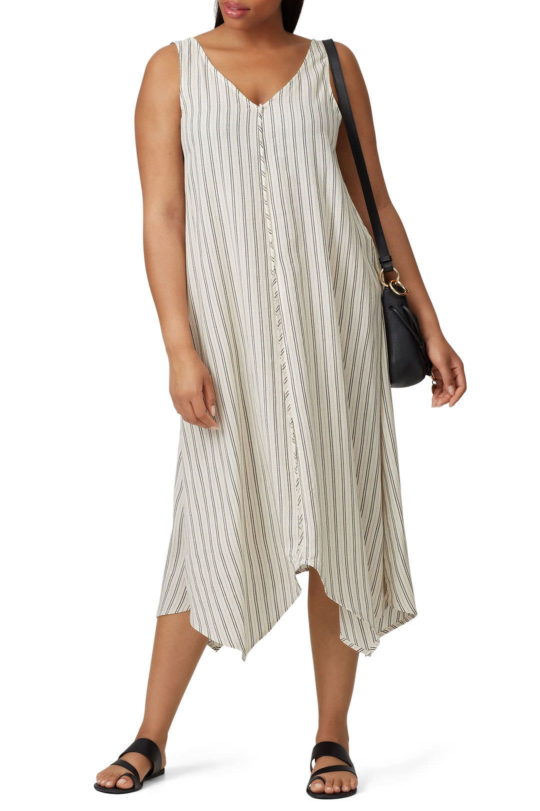 Striped Trapeze Dress by Splendid 3