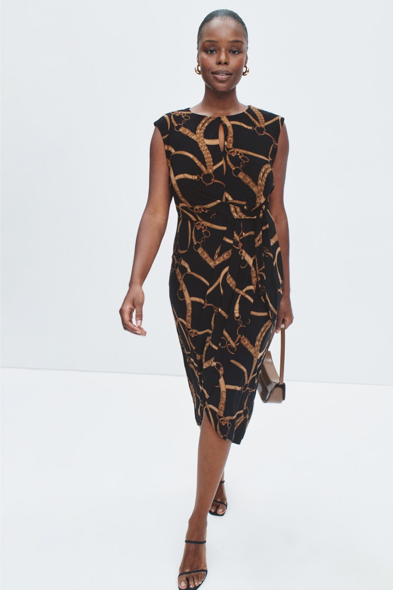 Straight Classic Jersey Reidly Day Dress by Lauren Ralph Lauren - Photo 5