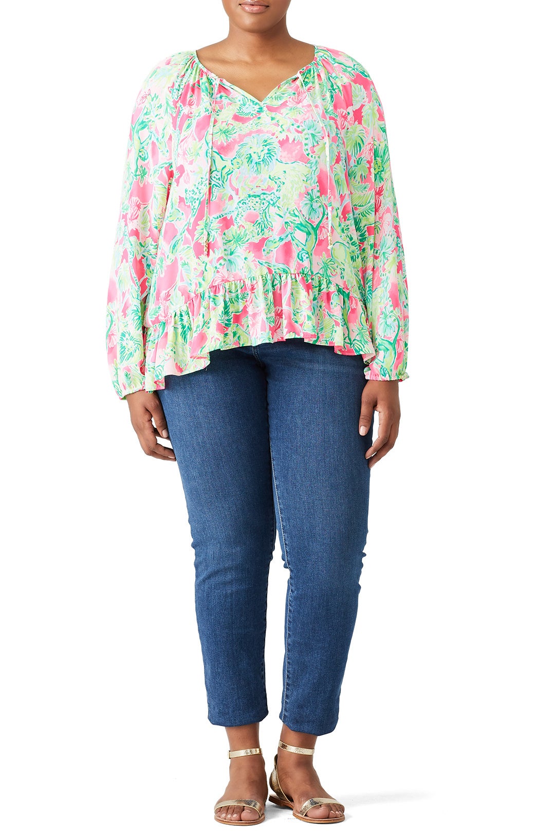 Floral Tensley Top by Lilly Pulitzer 3
