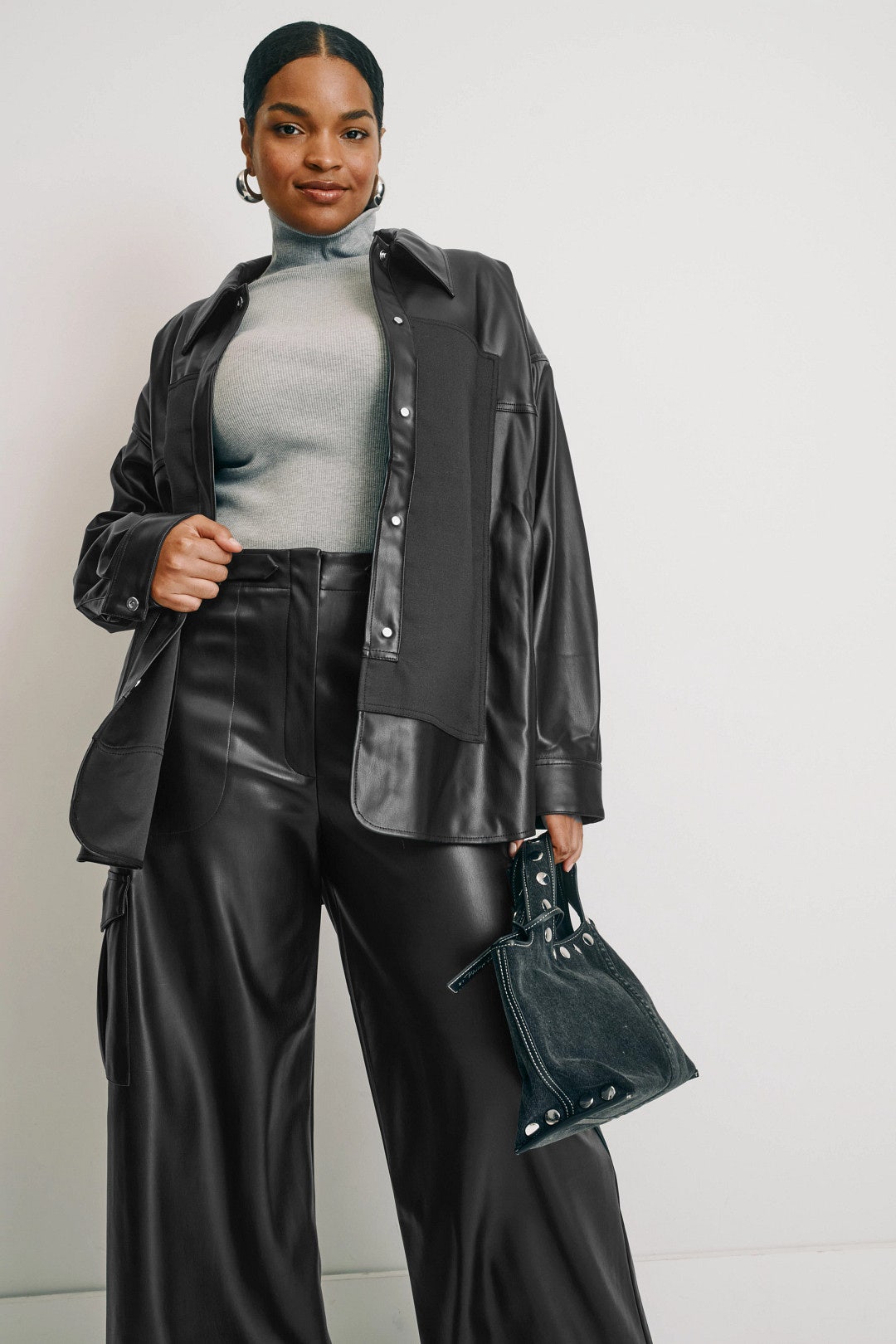 Mixed Media Shirt Jacket by 3.1 Phillip Lim 5