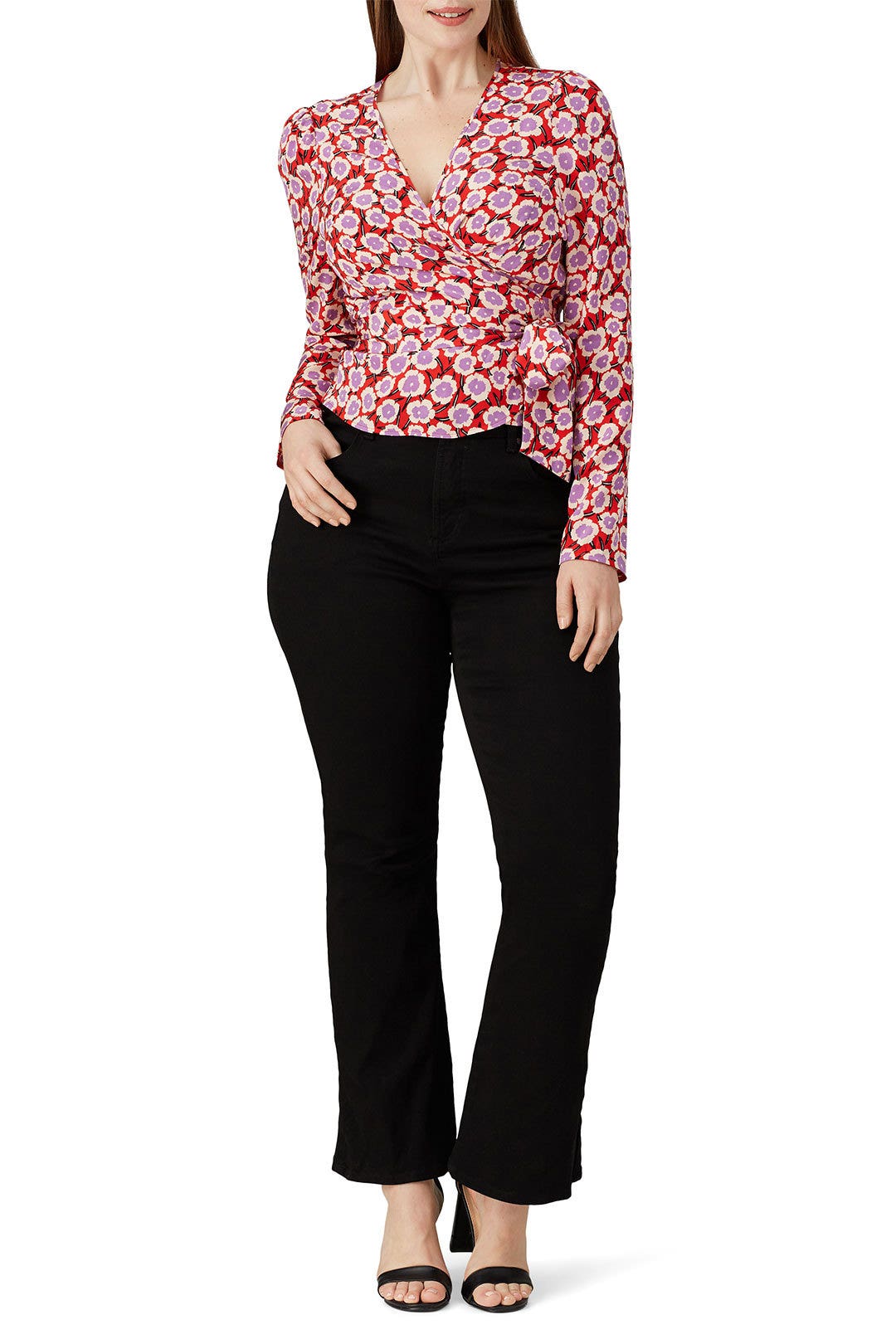 Alexia Wrap Top by Diane von Furstenberg 5