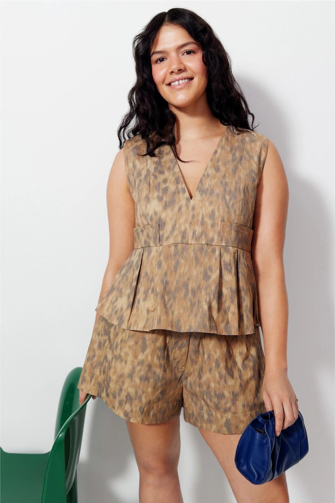 Printed Shorts by GANNI | Rent the Runway