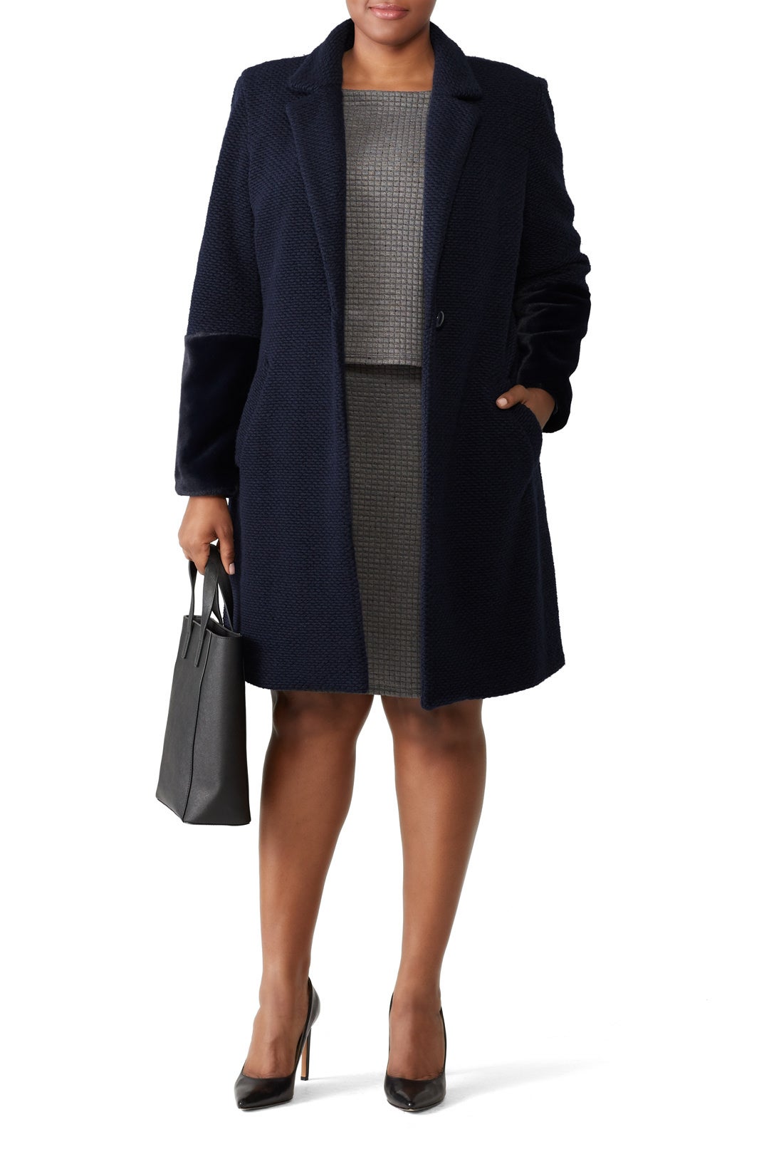 Navy Elaina Coat by Hutch 3