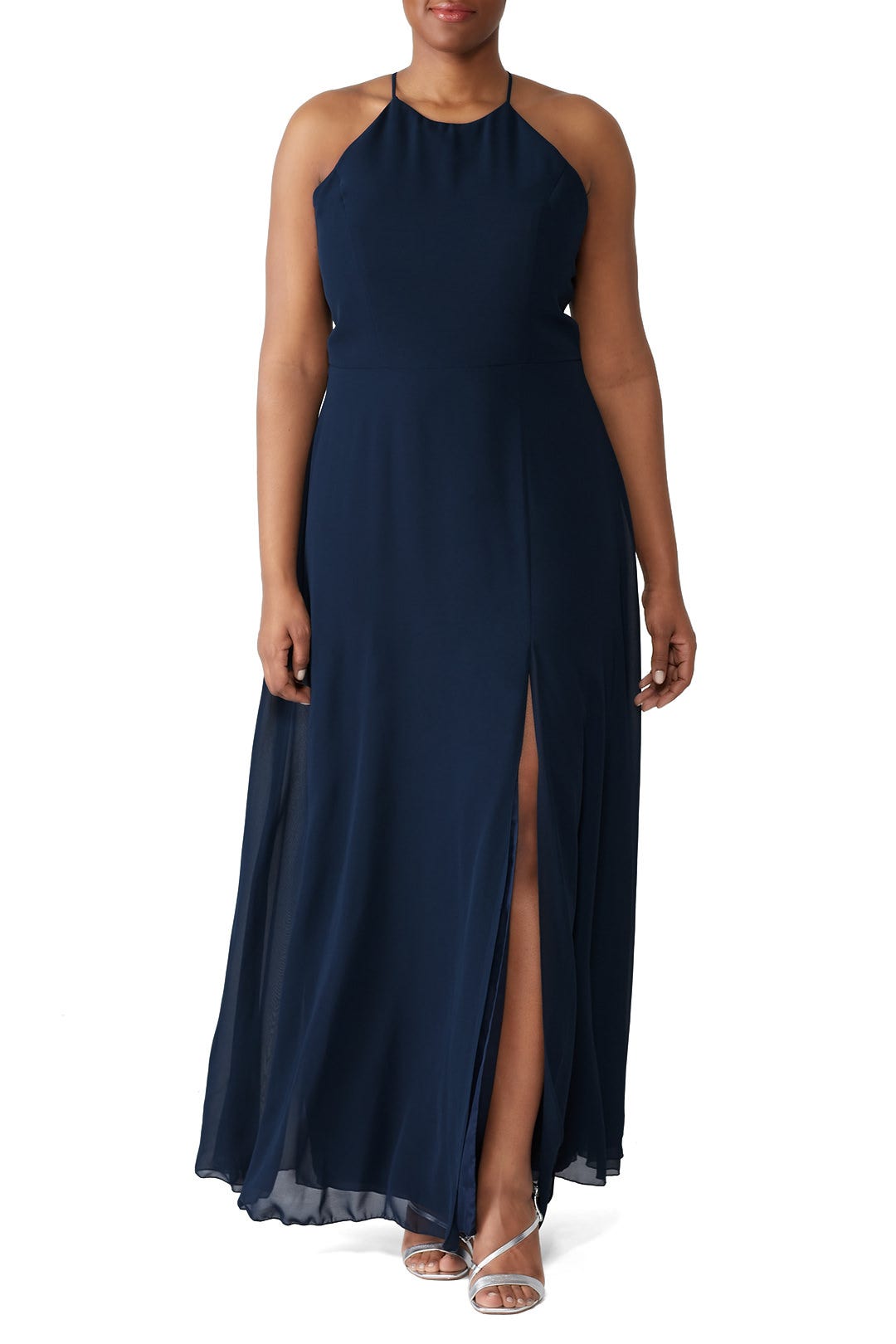 Navy Blue Kayla Gown by Jenny Yoo 4