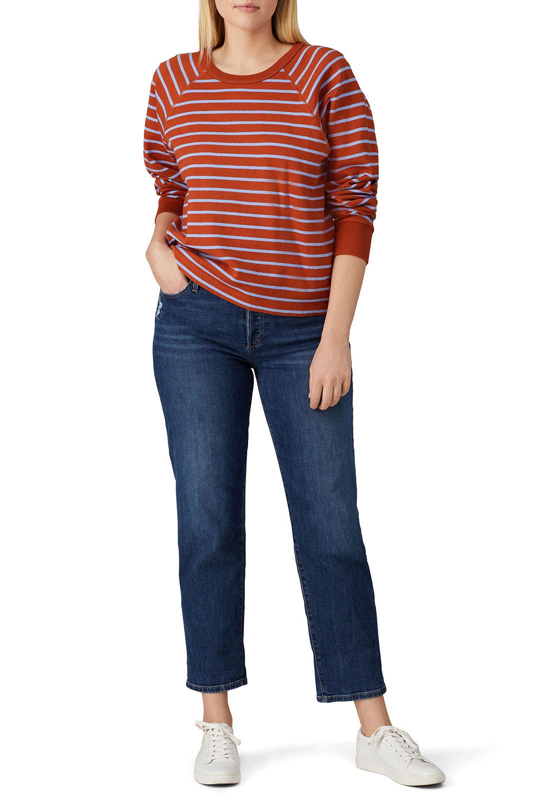 Pudding Stripe Bamboo Top by Madewell 4