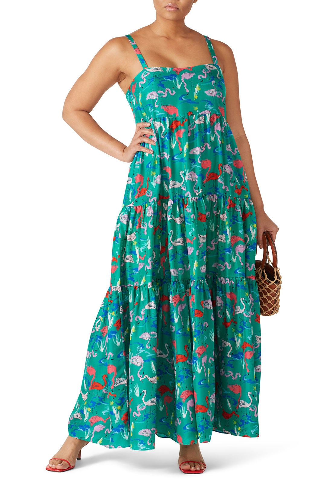 Printed Dani Dress by Tanya Taylor 5