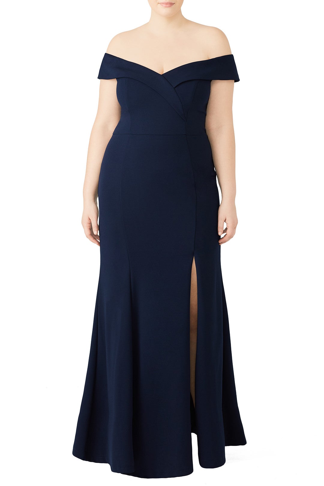 Navy Sweetheart Gown by LM Collection 4