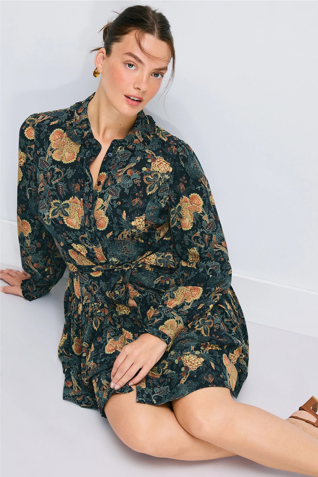 Simona Silk Mini Dress by Ulla Johnson 5