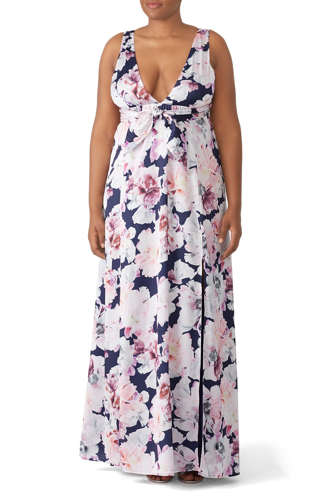 Rose Floral Aurora Maxi by Cynthia Rowley 4
