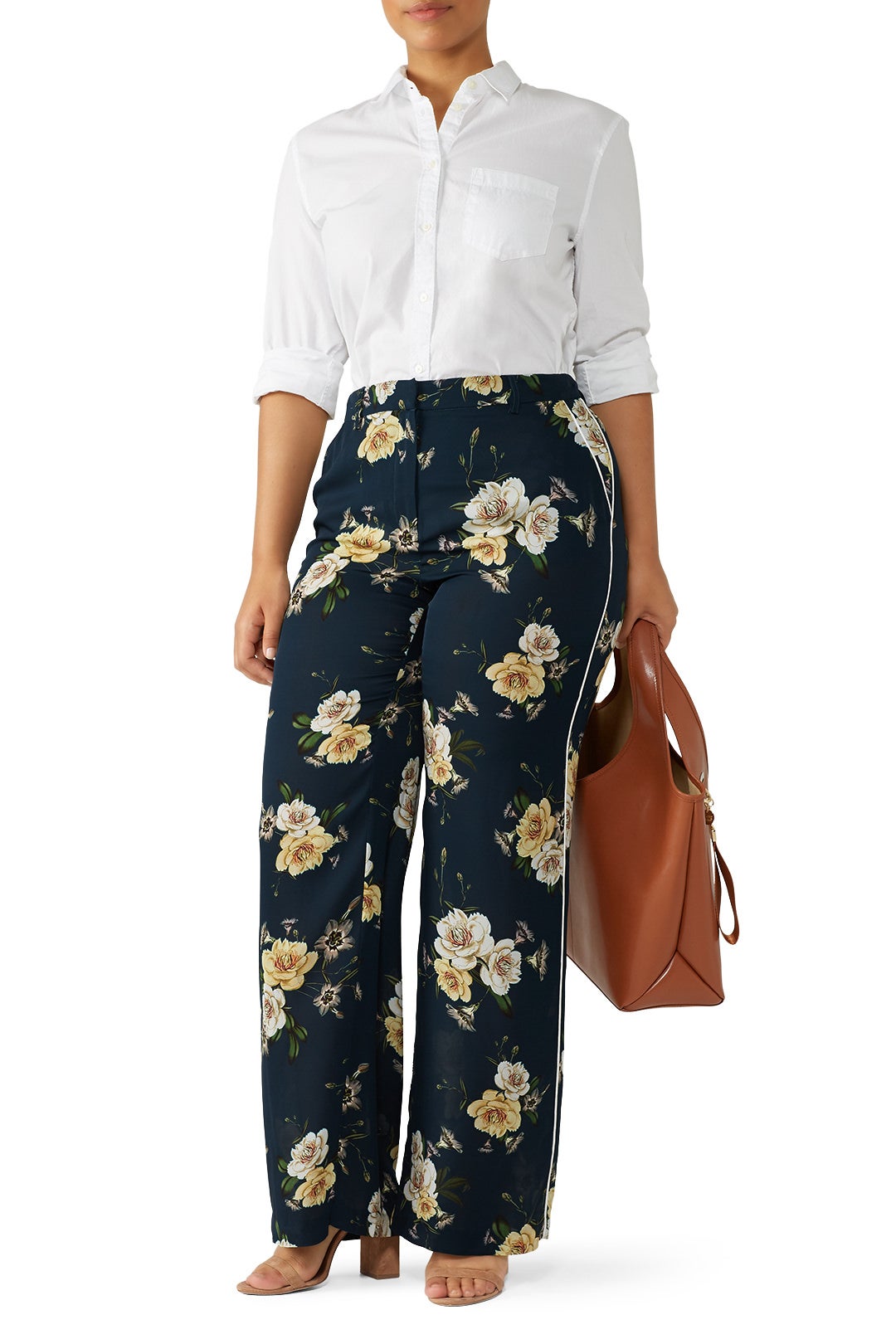 Floral Palazzo Pants by Nicholas 4