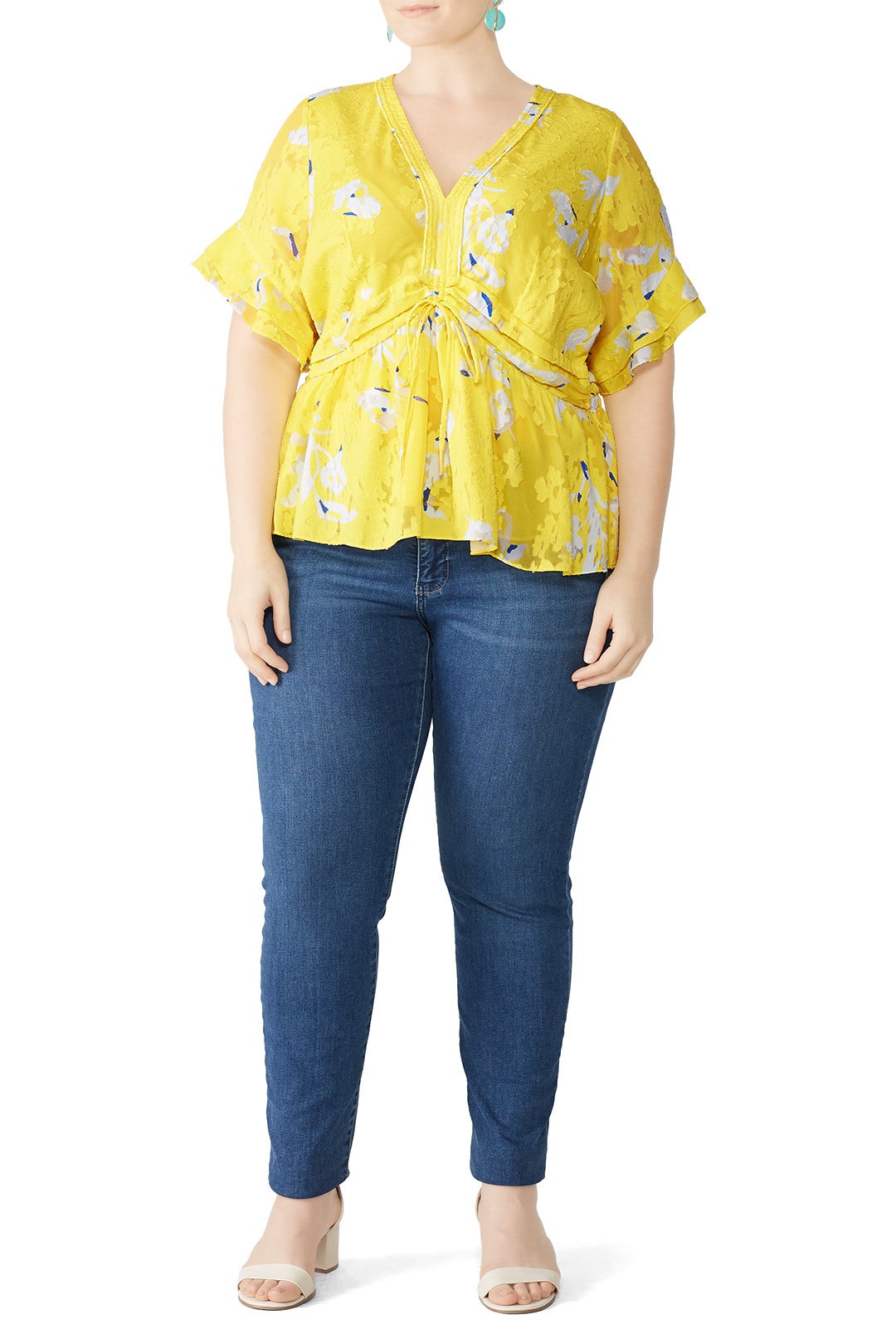 Yellow Fabiana Top by Tanya Taylor 3