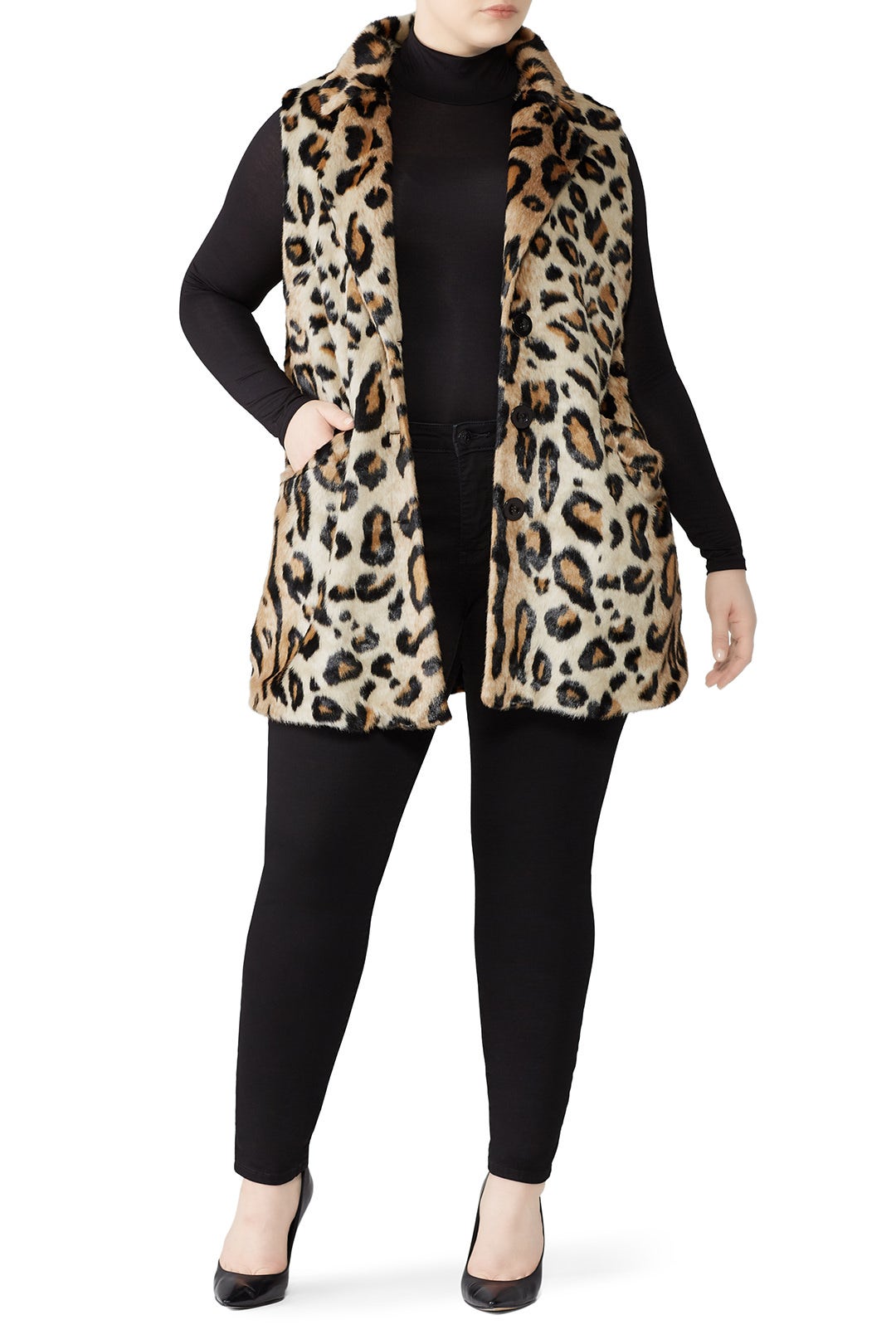 Wild at Heart Faux Fur Vest by Unreal Fur 4