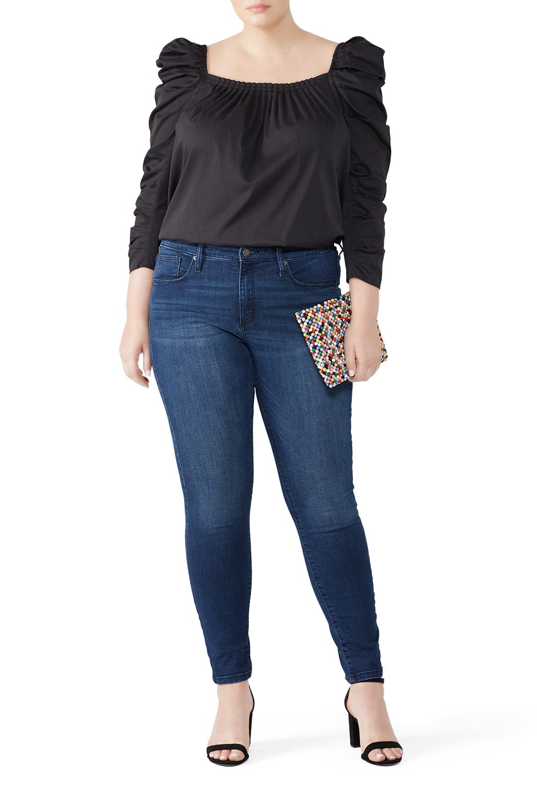 Poplin Square Neck Blouse by kate spade new york 3